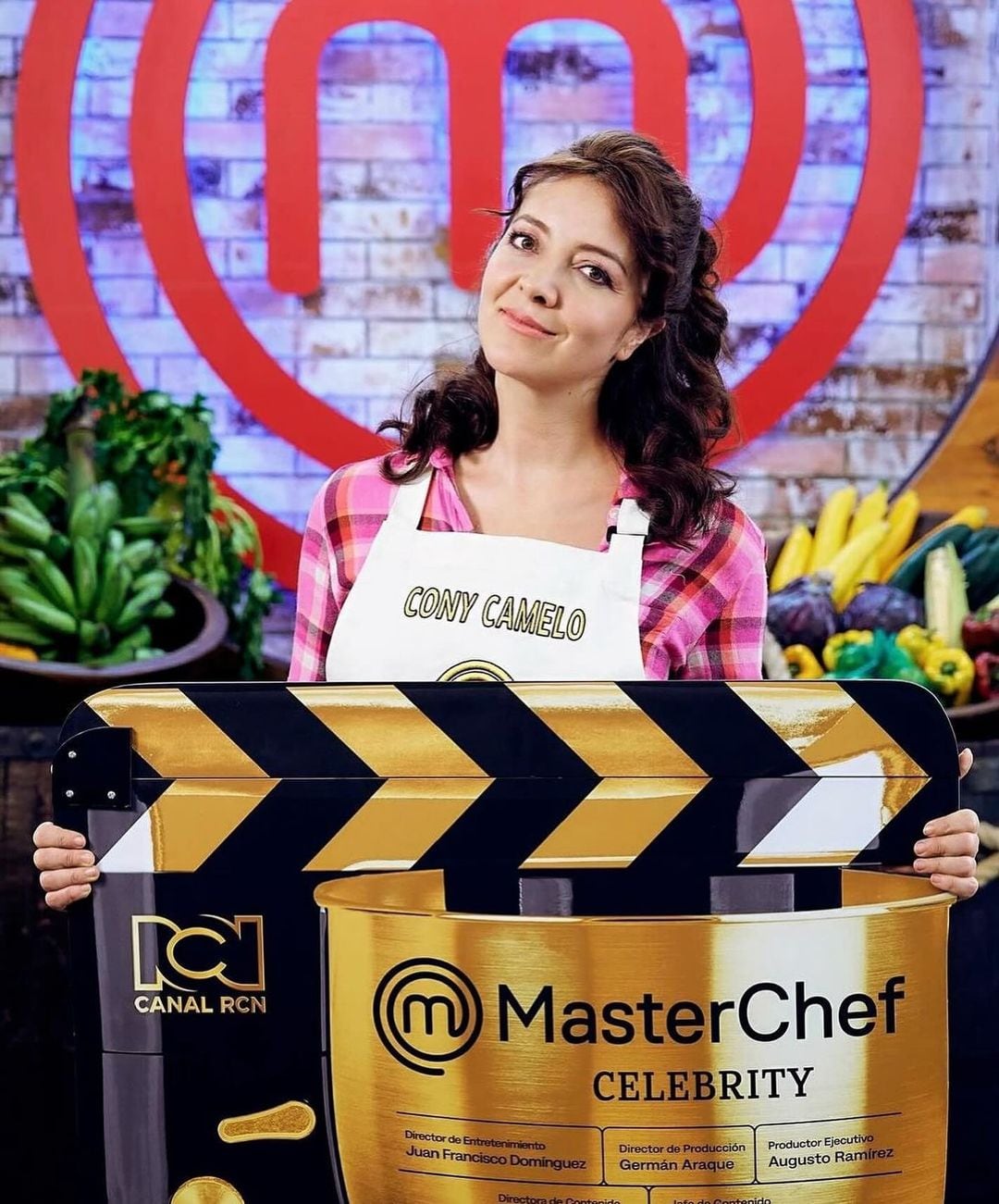 Cony Camelo en la foto oficial de 'MasterChef Celebrity'