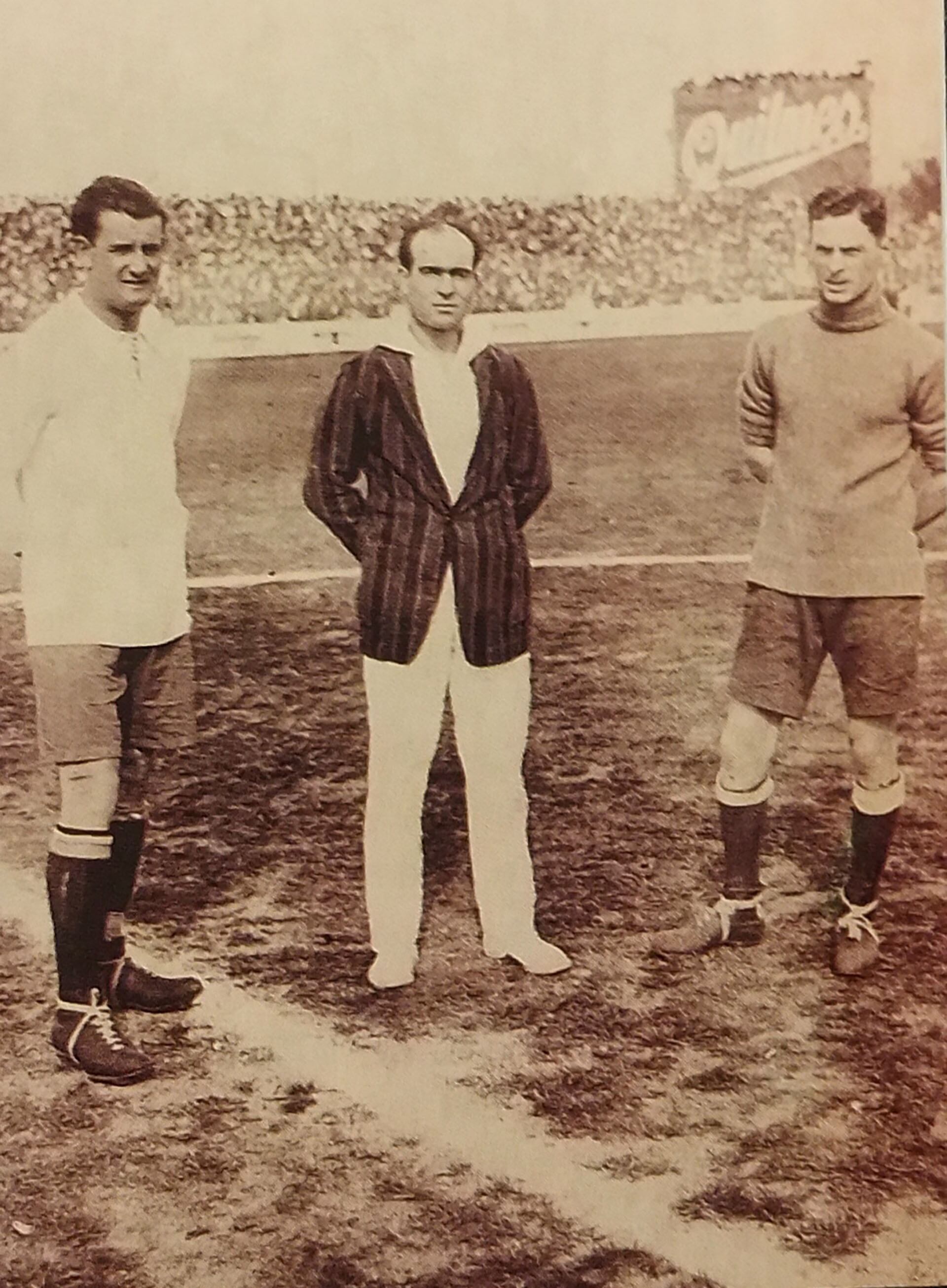 100 años del primer gol olímpico