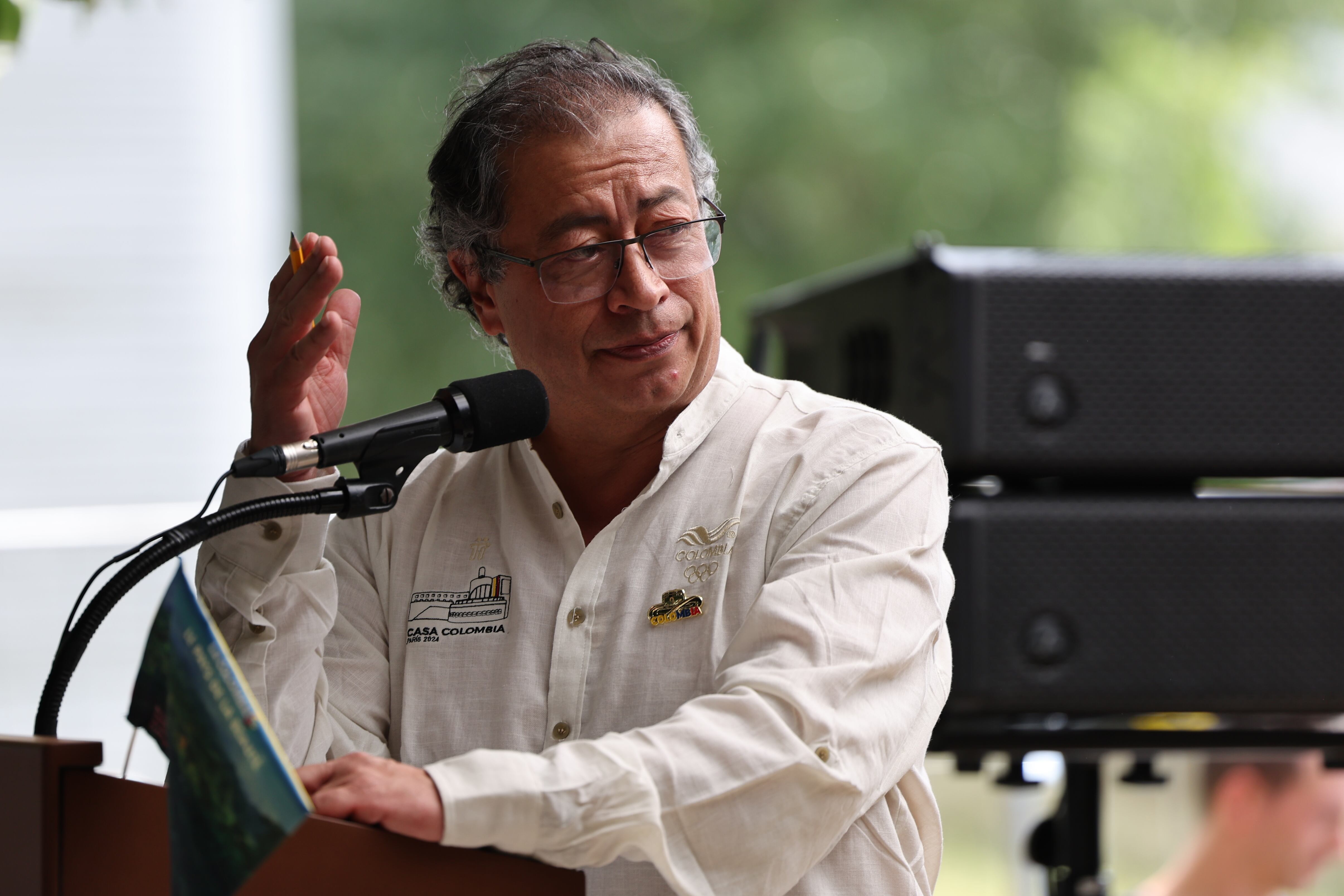 Fotografía de archivo del presidente de Colombia, Gustavo Petro. EFE/ Miguel Gutiérrez ARCHIVO
