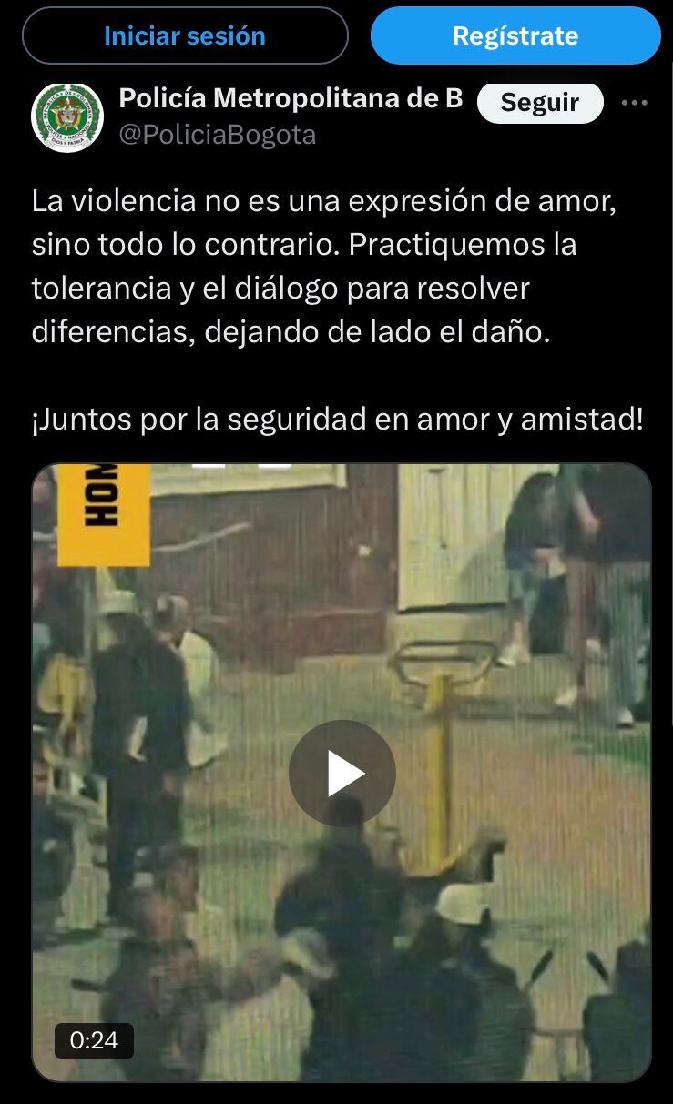 Policía Amor y Amistad