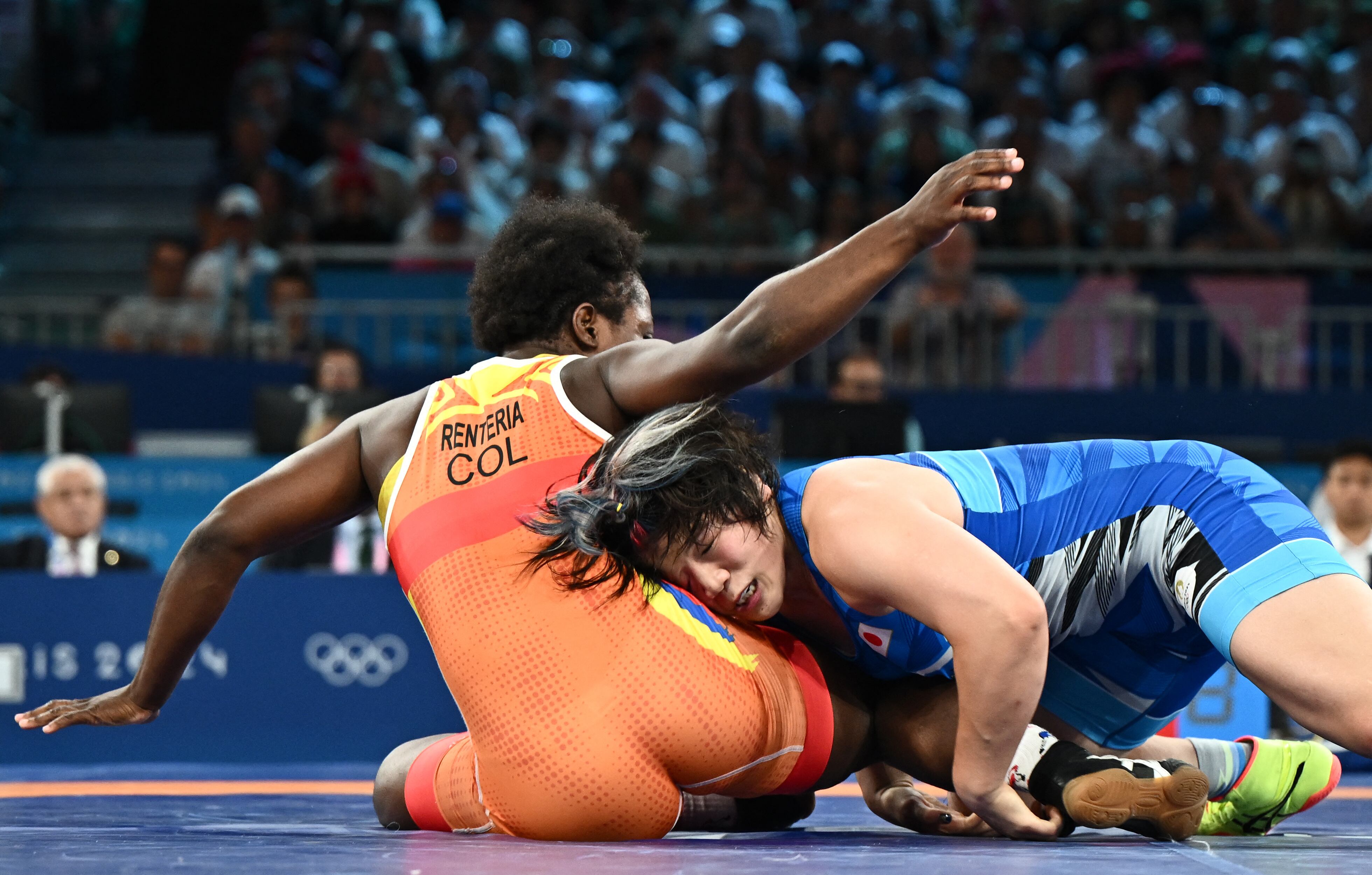 Tatiana Rentería es una carta para buscar medalla en la lucha libre en los juegos olímpicos - crédito Arlette Bashizi/Reuters