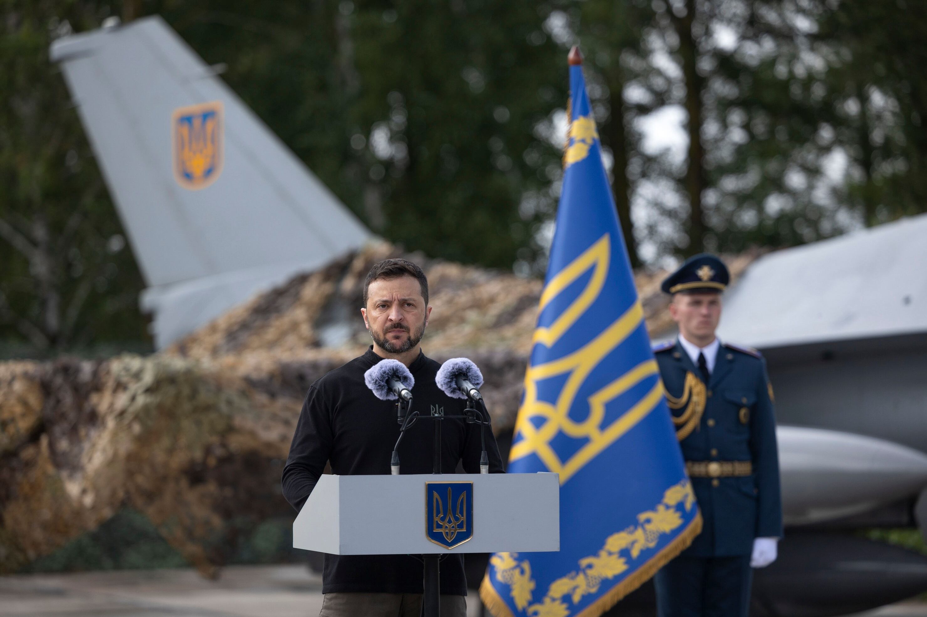 El presidente de Ucrania, Volodimir Zelensky (EFE/EPA/SERVICIO DE PRENSA PRESIDENCIAL)