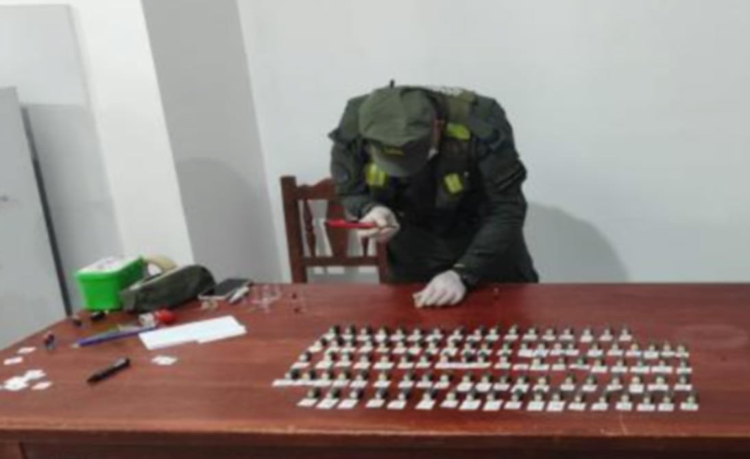 Gendarmería detuvo en Jujuy a cuatro personas por ingerir 323 cápsulas de cocaína (GNA)