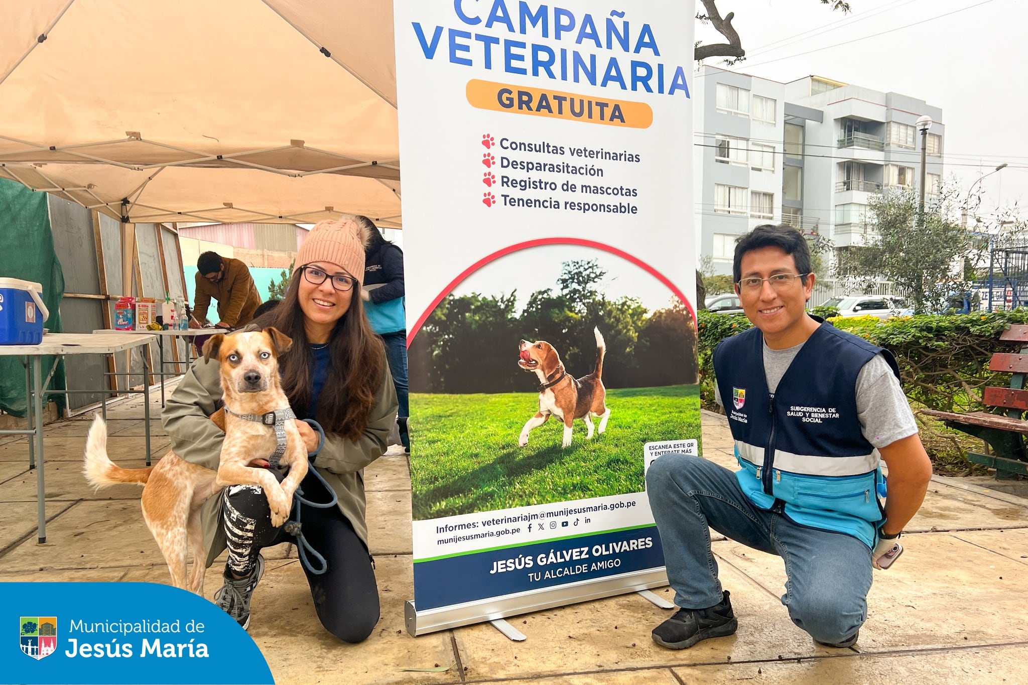 Campaña veterinaria gratuita en Jesús María para este viernes 20 de septiembre. (Foto: Municipalidad de Jesús María/ FB: @munijesusmaria)