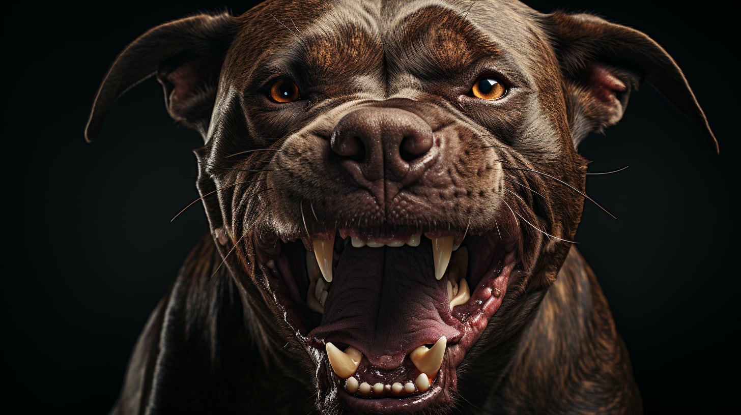 Retrato hiper-realista de pitbull
Imagen de pitbull enfurecido
Detalles ferozmente realistas
Intensidad animal en la fotografía
(Imagen ilustrativa Infobae) - visualesIA