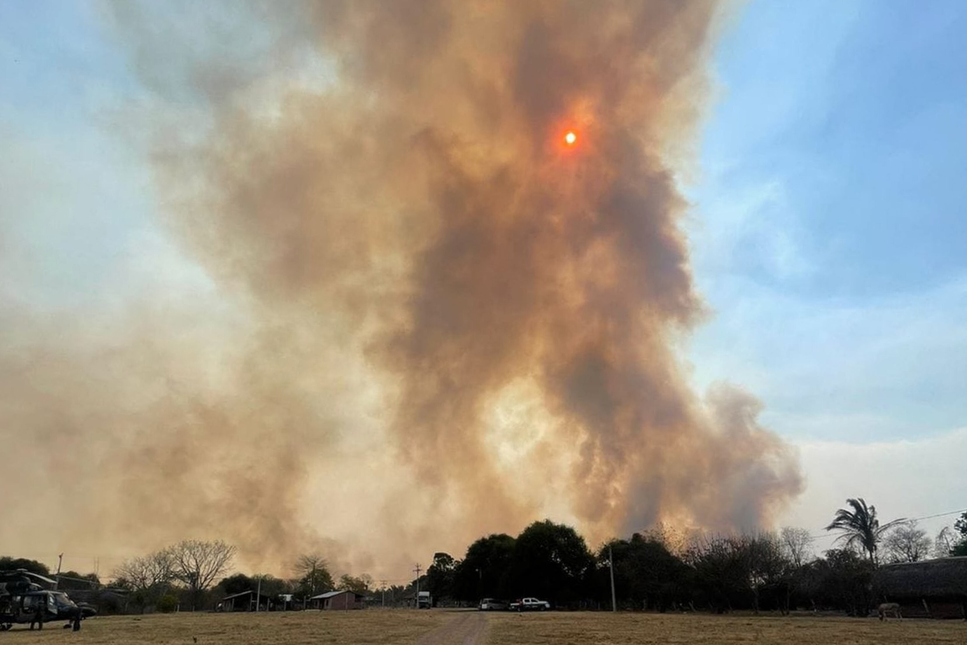 Incendios en Bolivia