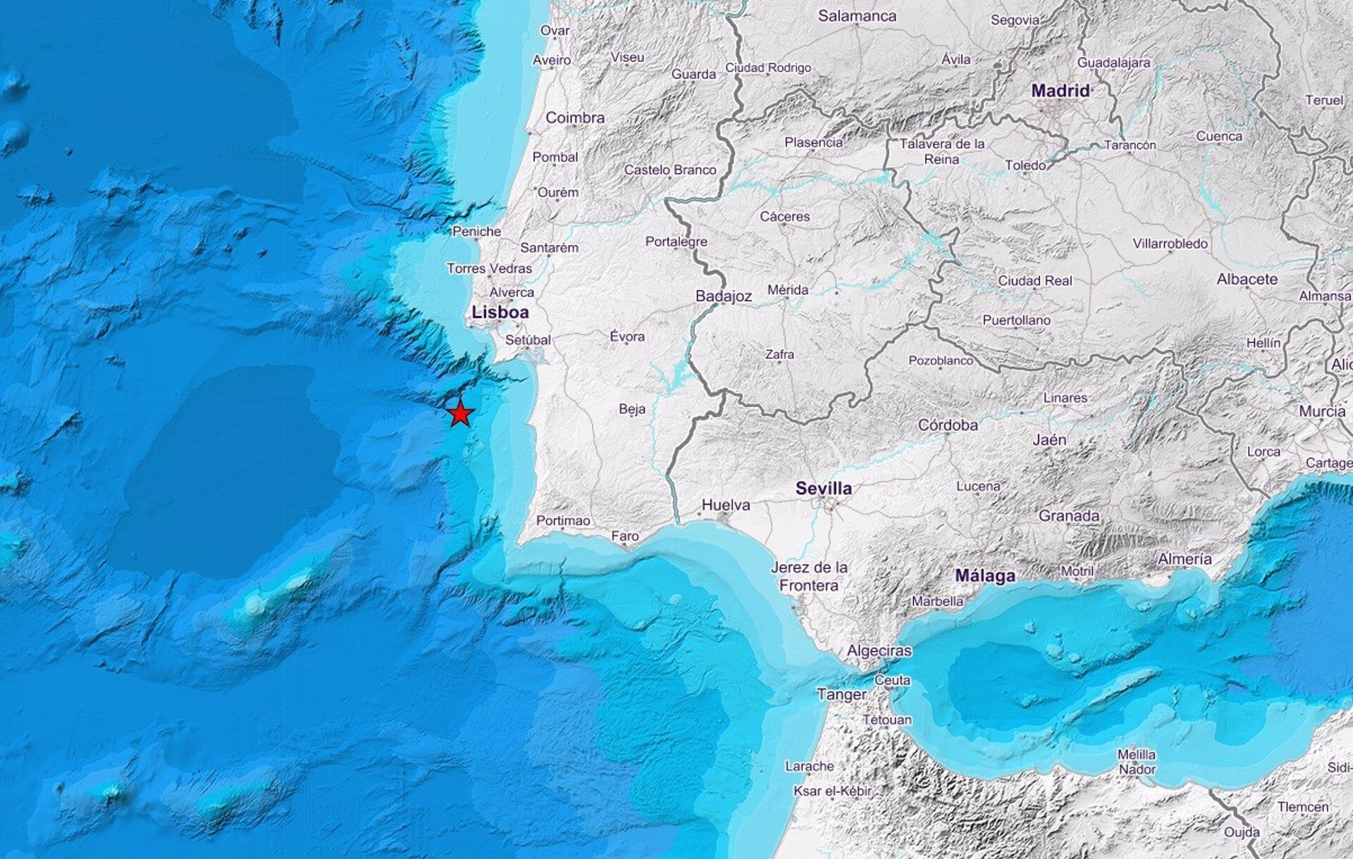 Un terremoto en Portugal se ha sentido en España y Marruecos. (EUROPA PRESS)