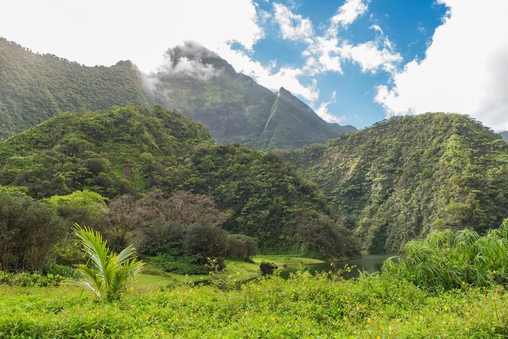 Valle de Papenoo, en Tahití (Shutterstock España).