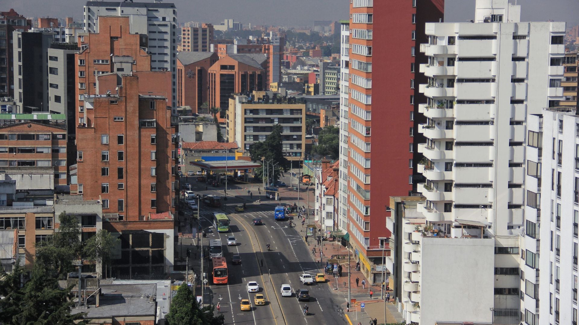 Panorámica de Bogotá