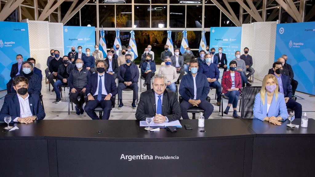 anuncio Alberto Fernandez coparticipacion mensaje a policias Olivos