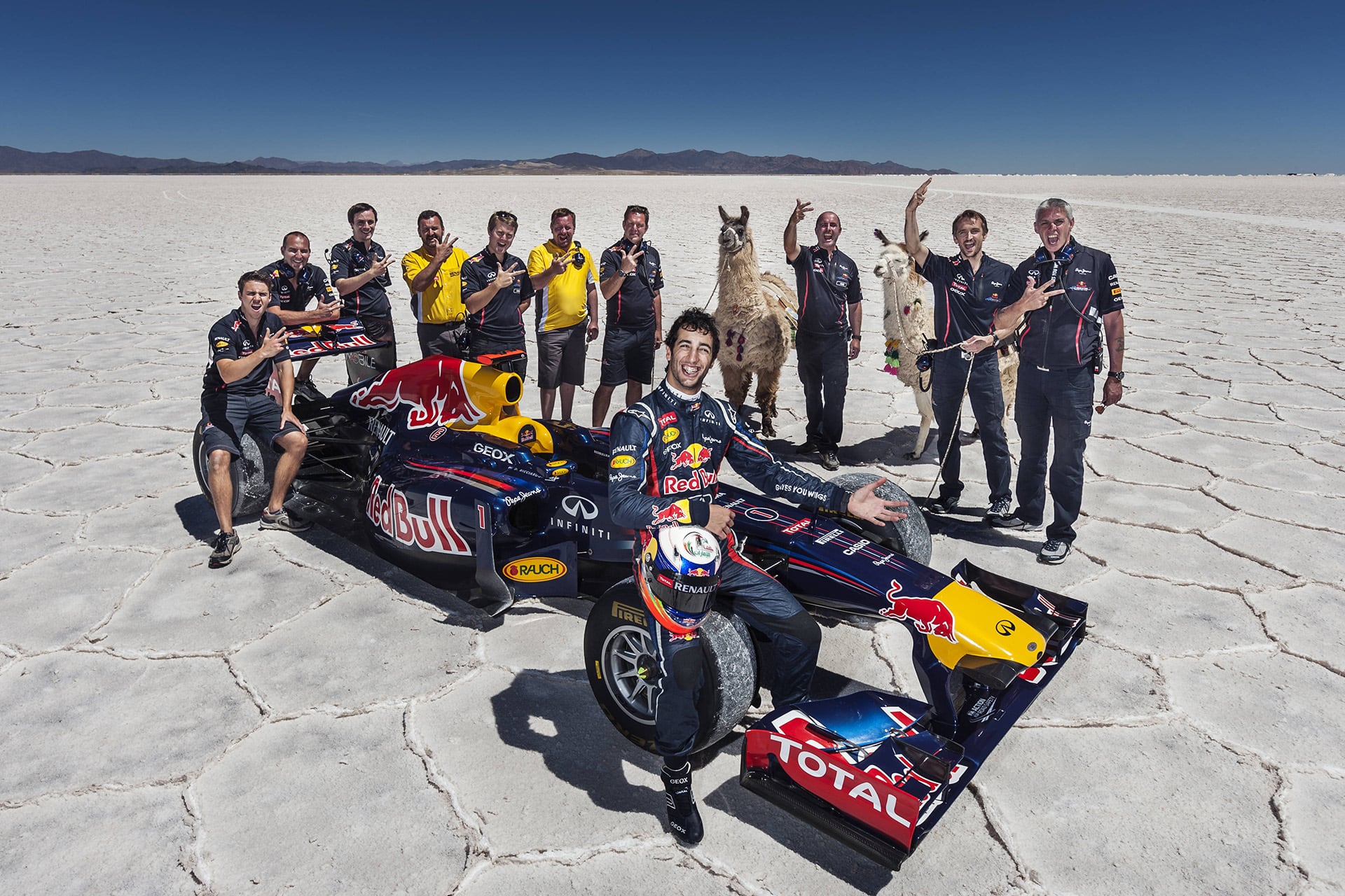 Daniel Ricciardo en Argentina