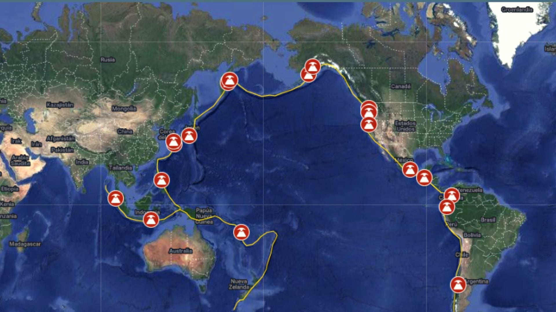 En esta región suceden aproximadamente el 80% de los temblores más fuertes del mundo. (Infobae)