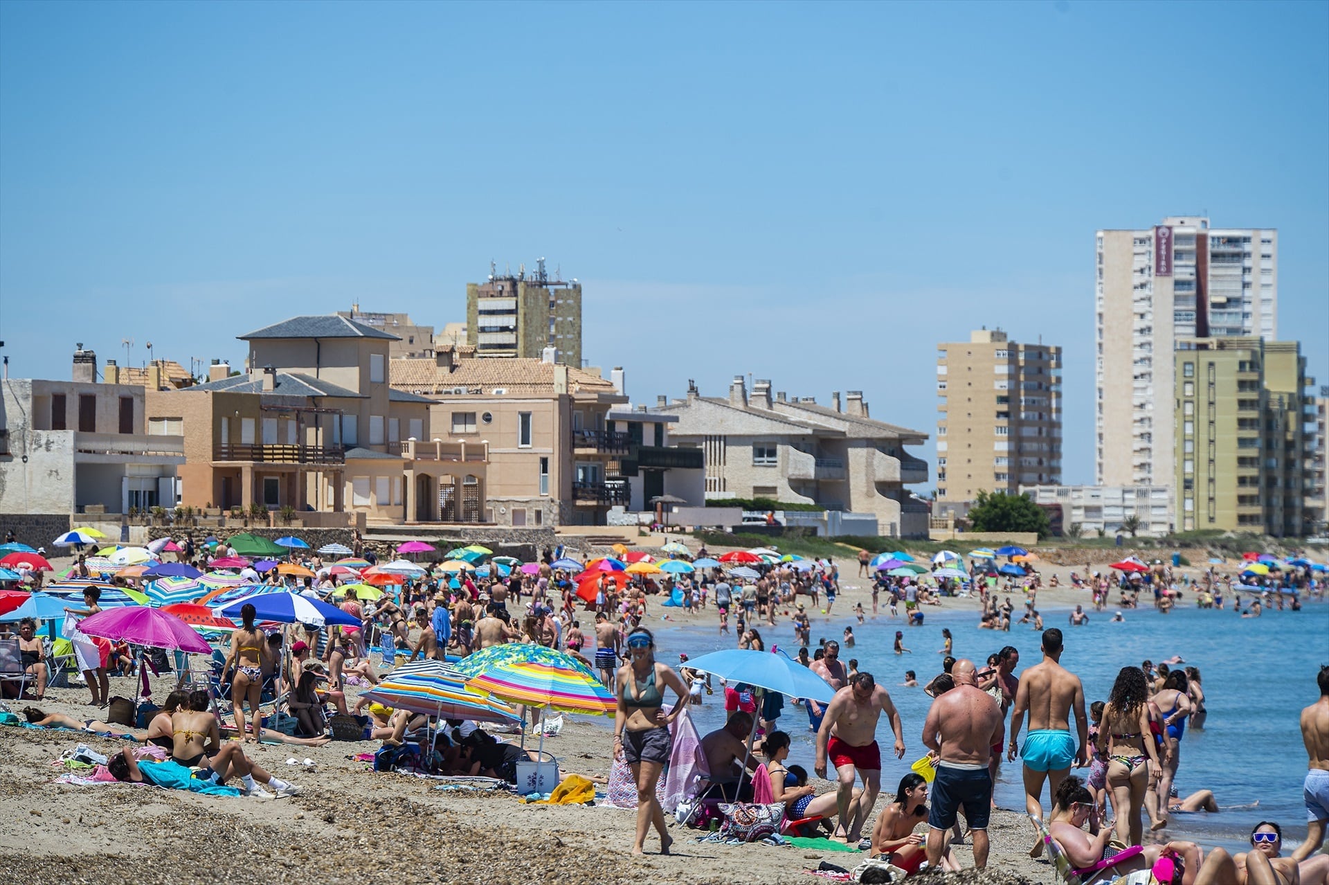 Las playas de La Manga del Mar Menor