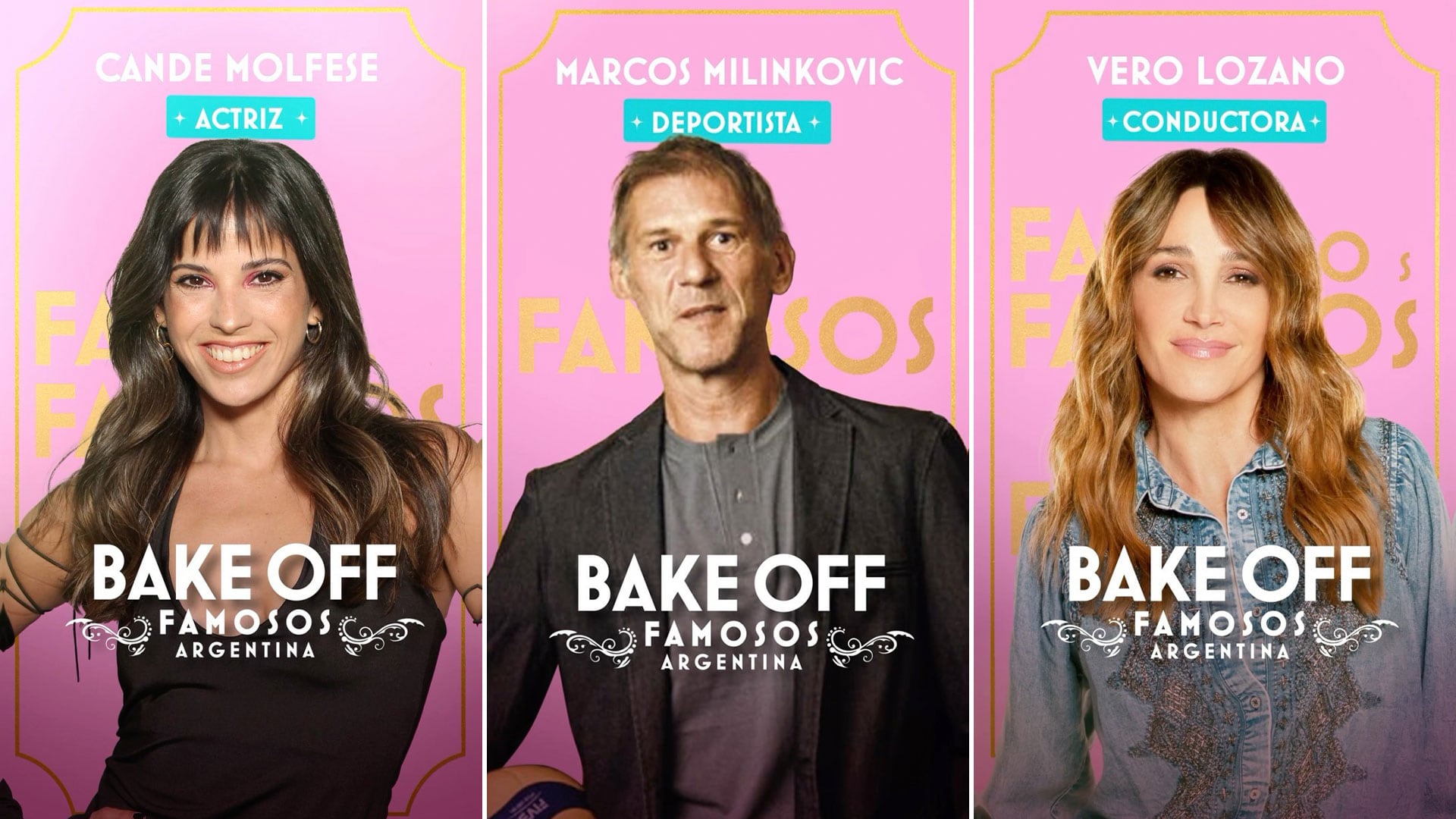 Los primeros participantes de Bake Off Famosos