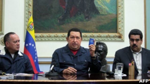 Venezuela - Ese día, en diciembre 2012, Chávez ante el país designó a Maduro como su sucesor