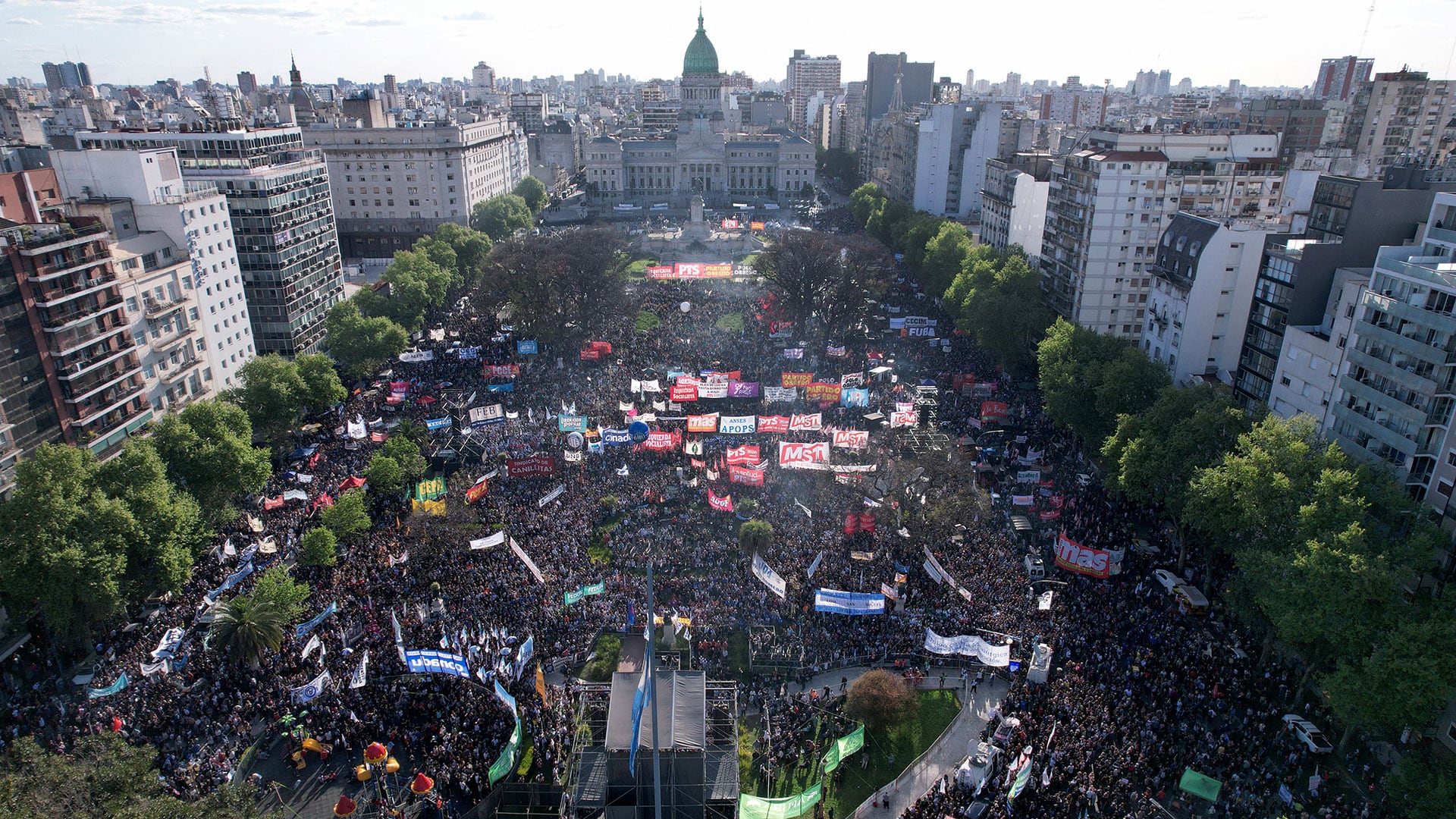 marcha universitaria congreso