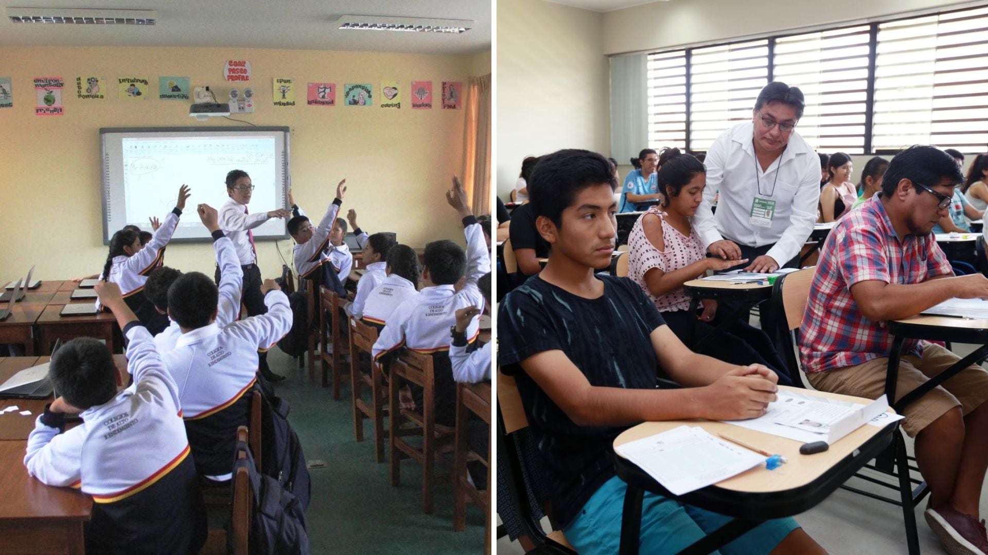 Escolares y estudiantes universitarios recibieron el jueves 26 de septiembre sus clases de manera virtual, por disposición de las entidades educativas.