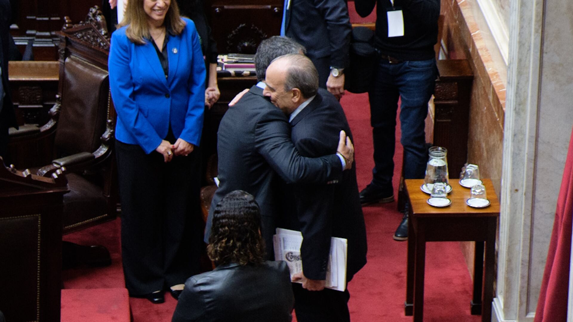 Guillermo Francos expone en el Congreso