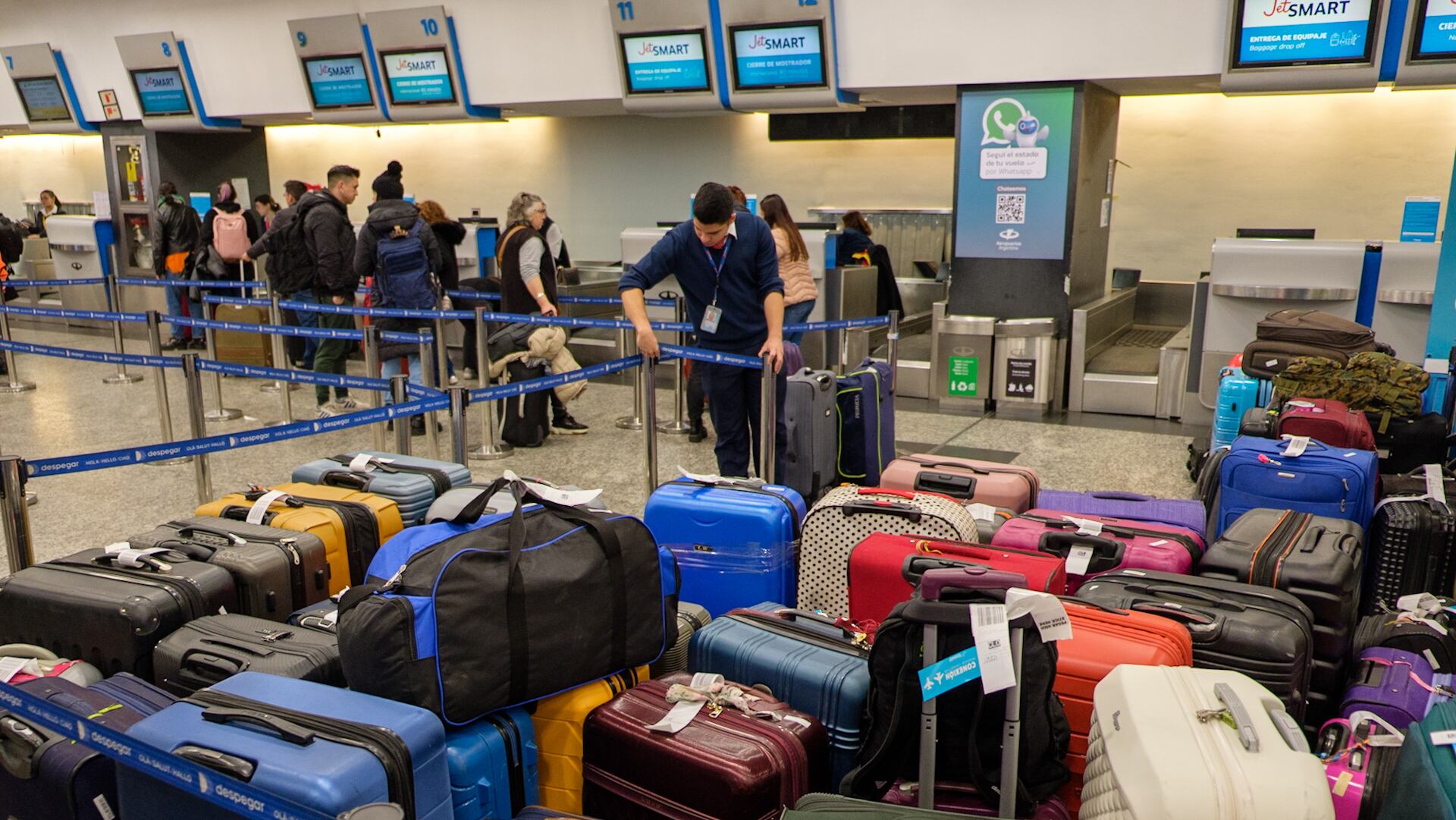 Asamblea Aerolíneas Argentinas en Aeroparque