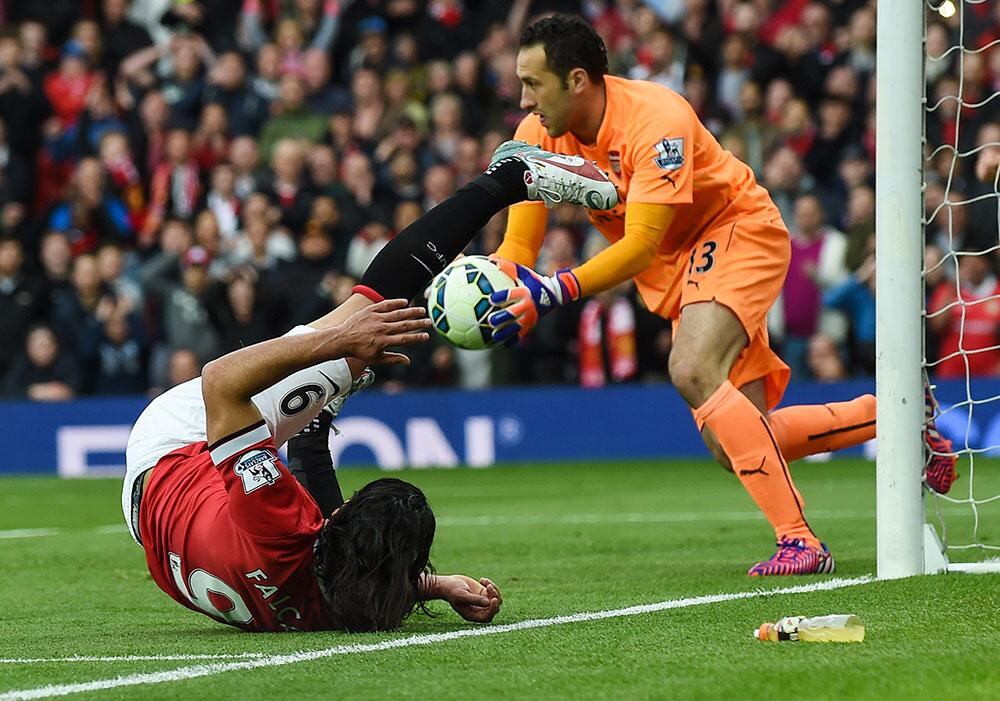 Falcao y David Ospina