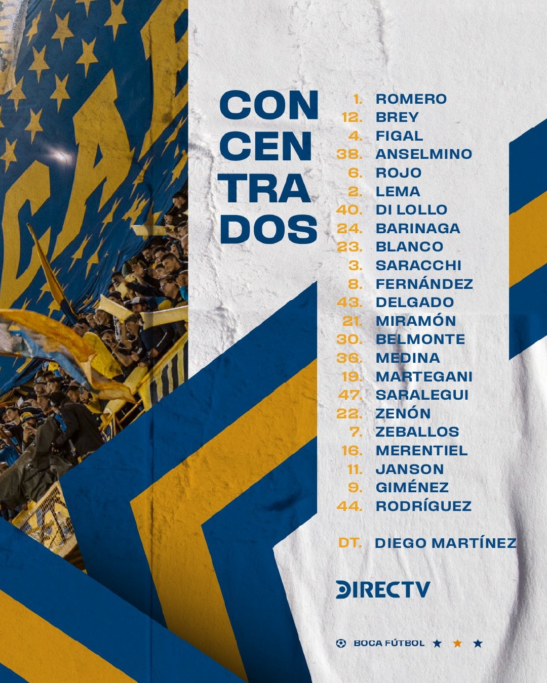 concentrados boca vs racing