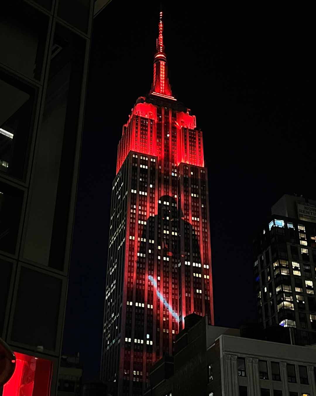 El Empire State Building homenajea a Star Wars