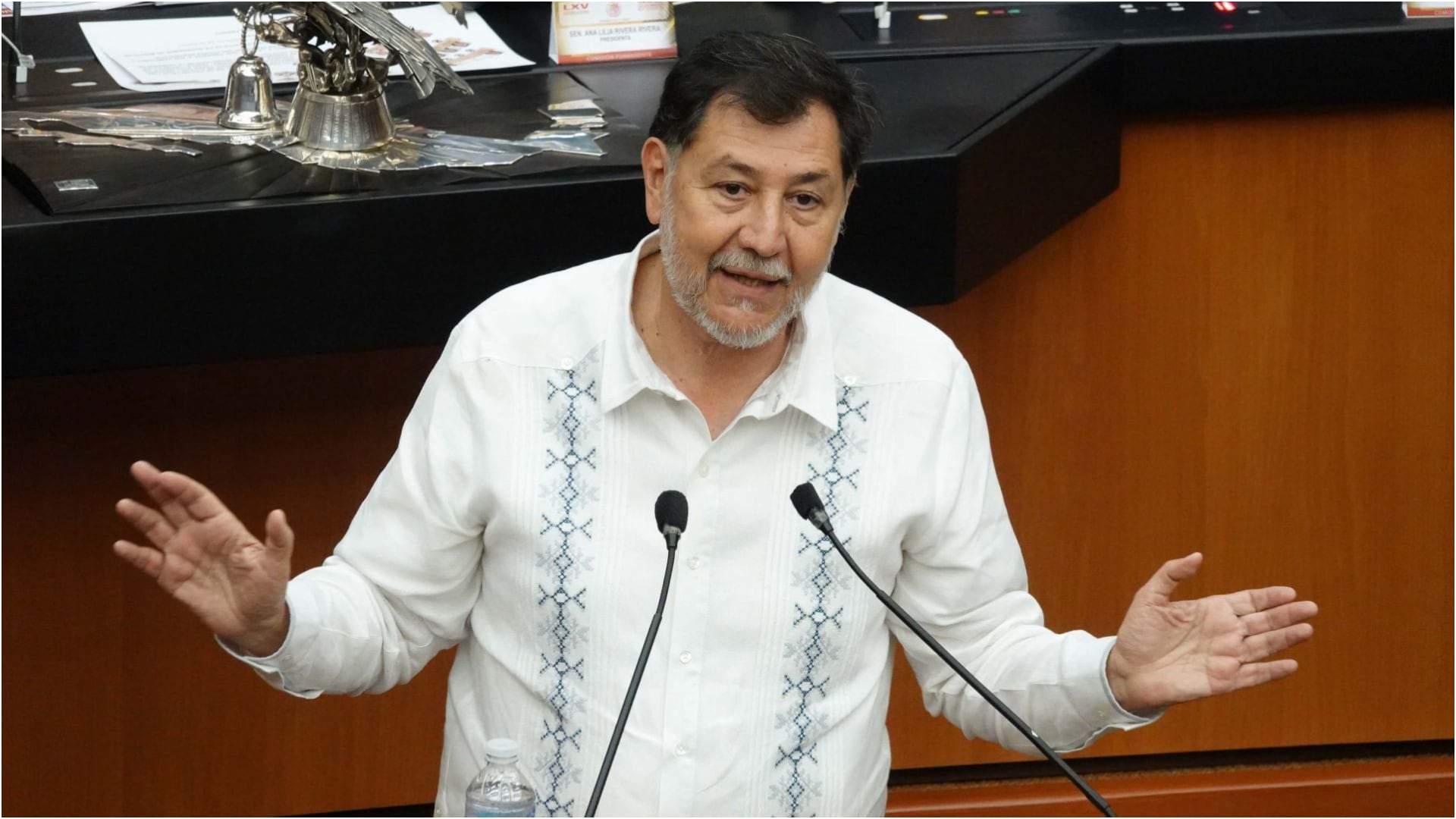 Gerardo Fernández Noroña-PT-Morena-Senado-México-26 de junio