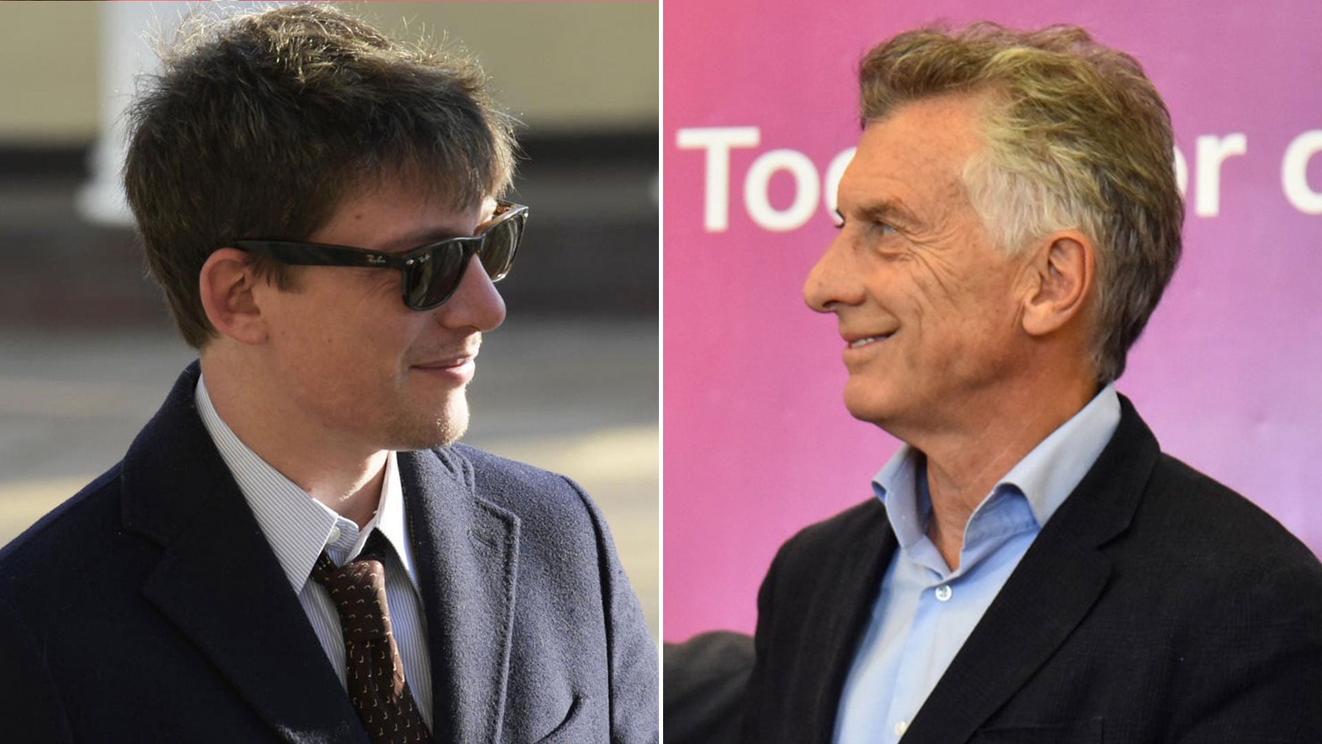 Mauricio Macri y Santiago Caputo