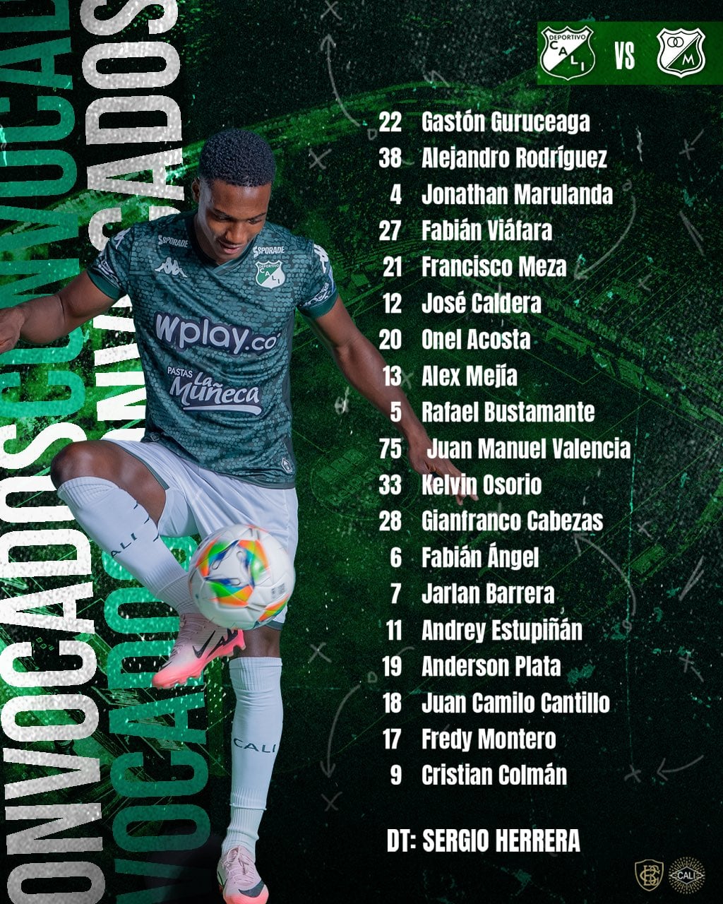 Con la presencia de Jarlan Barrera y de Fredy Montero, el cuadro azucarero buscará sacudirse del mal momento que vive en el FPC - crédito @AsoDeporCali / X