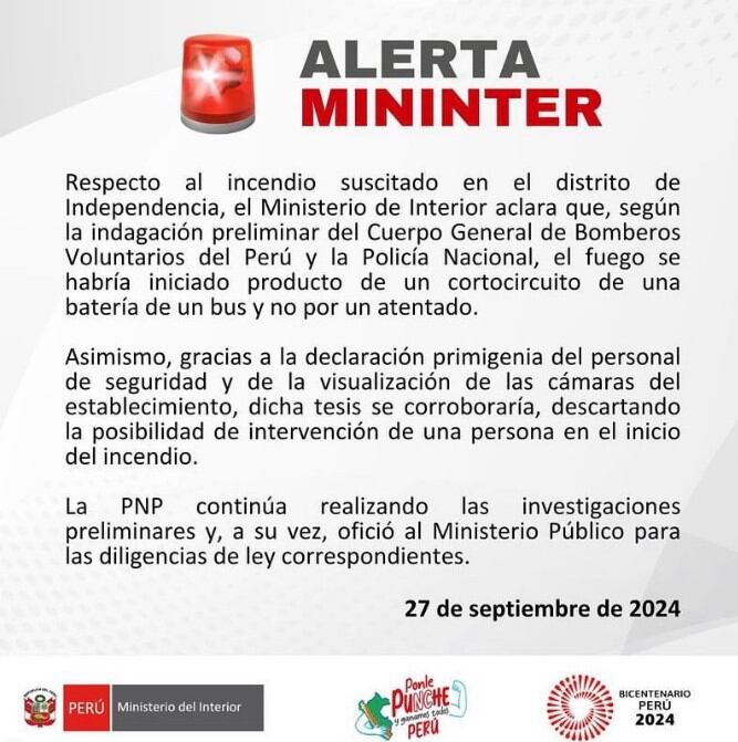 Indenpendencia Mininter