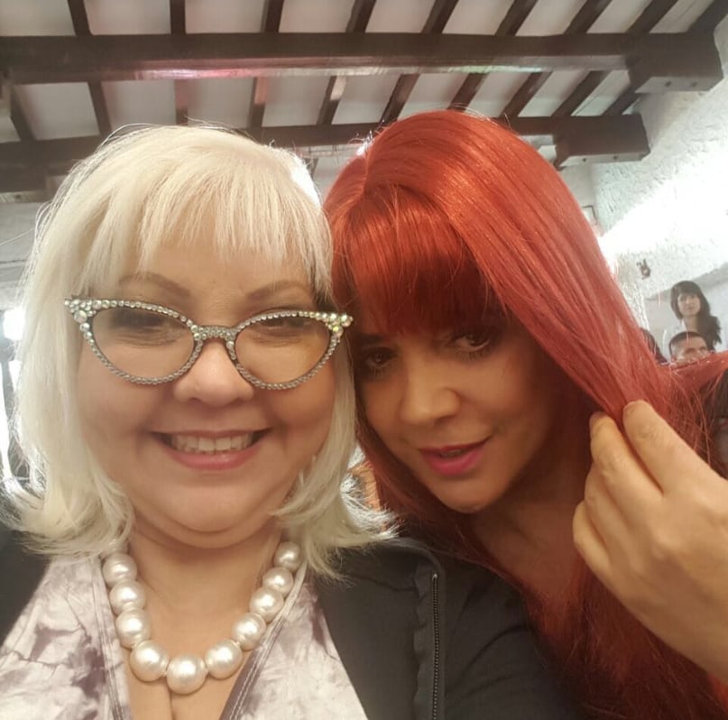 La gorda Fabiola y Patricia Silva