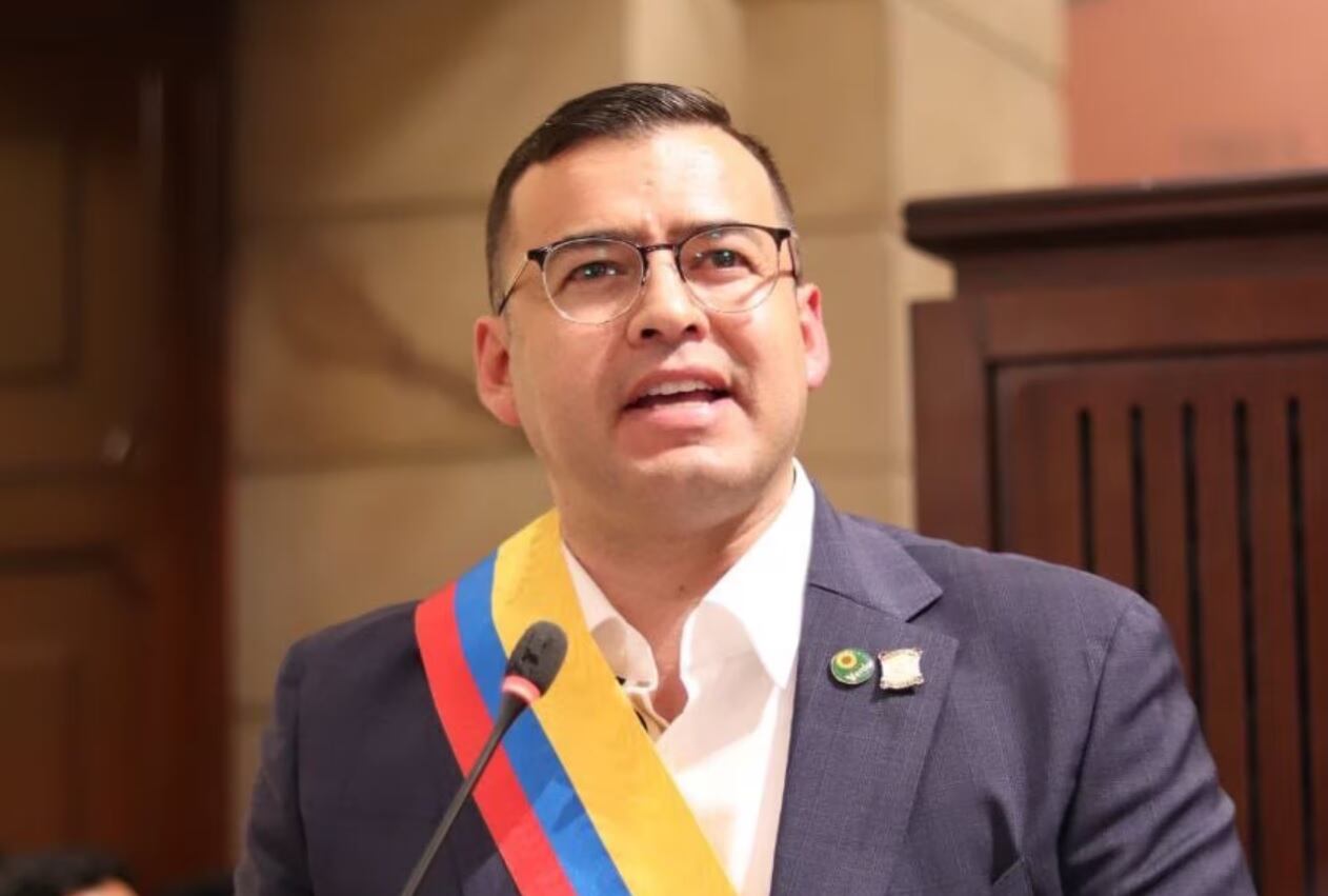 Jaime Raúl Salamanca, presidente de la Cámara de Representantes - crédito @CamaraColombia/X 