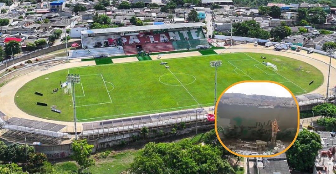 El escenario deportivo ha albergado a miles de personas en las primeras fechas del fútbol profesional colombiano - crédito Águilas Doradas