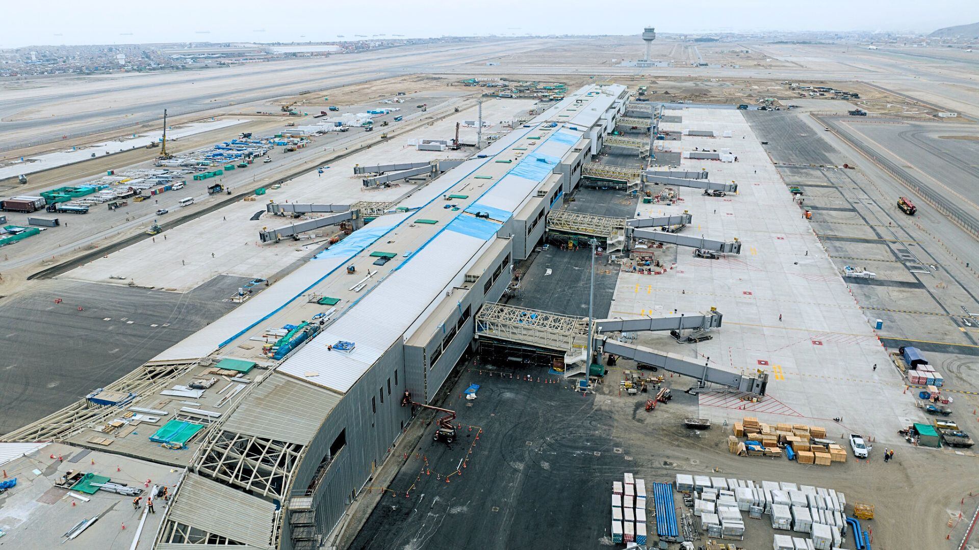 Nuevo terminal del aeropuerto Jorge Chávez al 90% de terminado