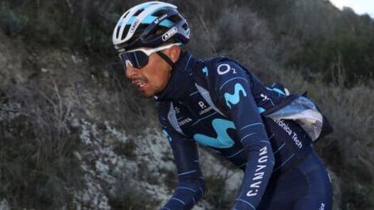 Iván Ramiro Sosa, unos de los líderes del Movistar Team. Imagen: Movistar