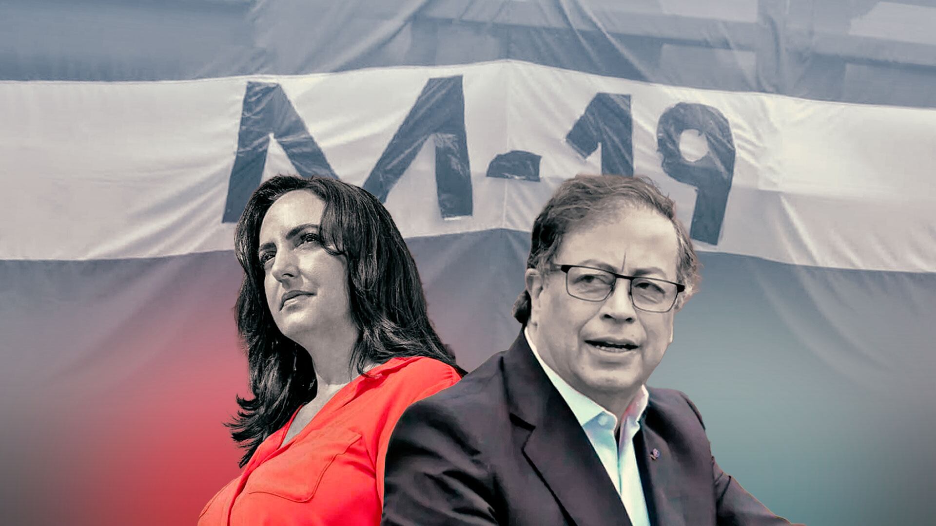 La senadora María Fernanda Cabal cuestionó a Gustavo Petro por justificar el uso de símbolos del M-19, al recordar los actos delictivos y la conexión con el narcotráfico de la organización guerrillera - crédito Jesús Aviles / Infobae