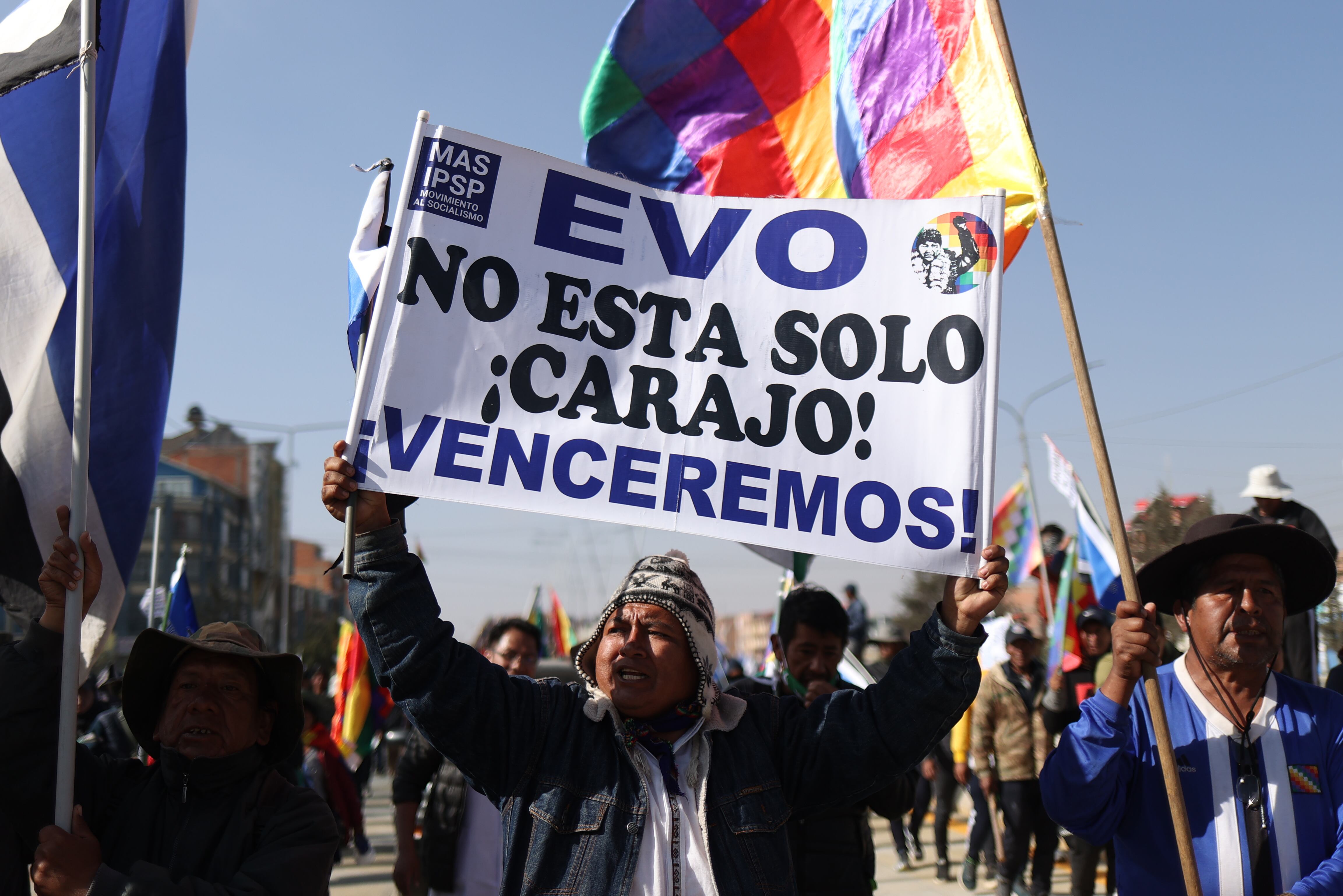 Las 5 claves de la marcha de Evo Morales que el Gobierno considera un 