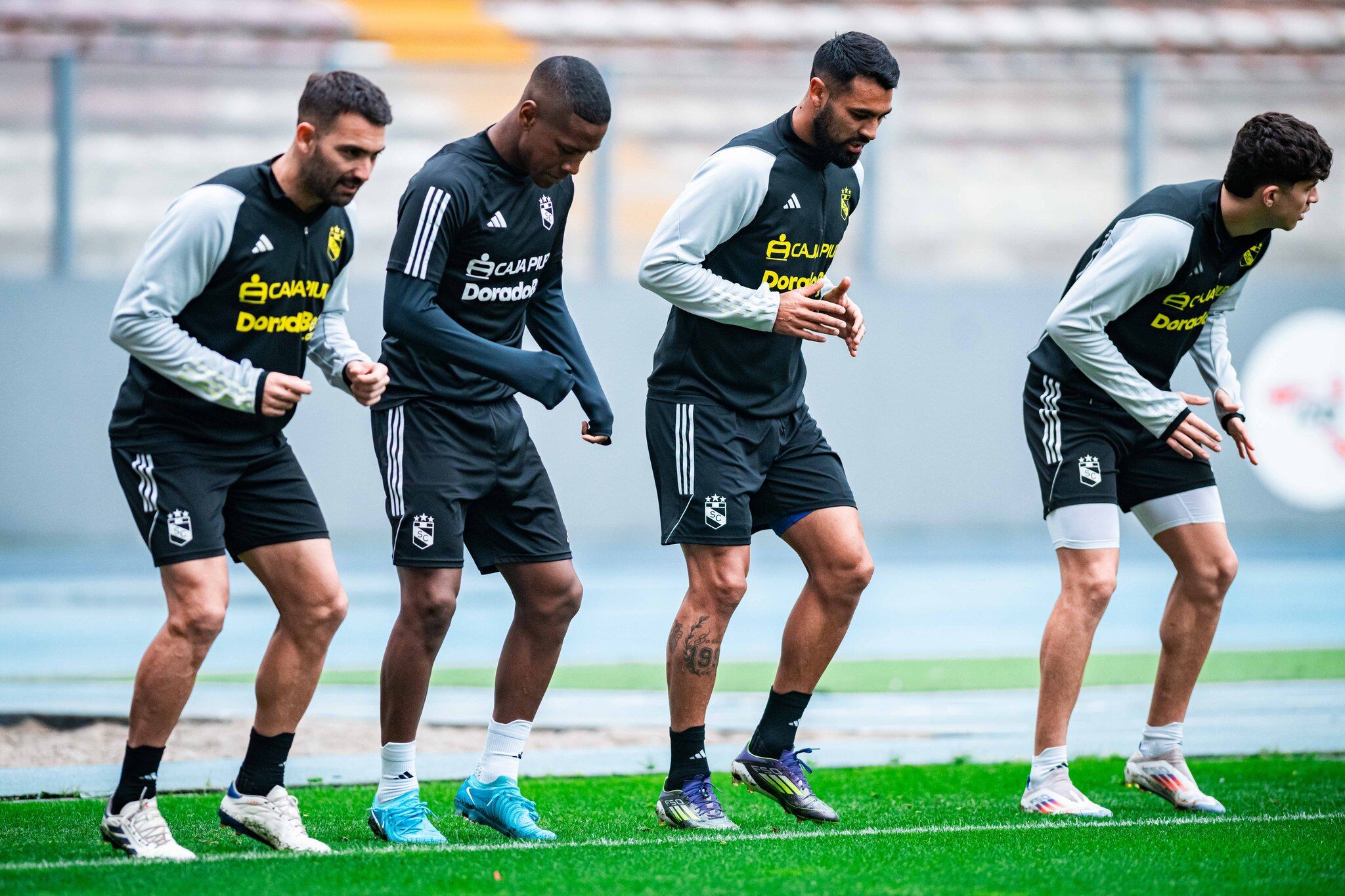 Sporting Cristal tuvo su último entrenamiento en el estadio Nacional previo al partido con Alianza Lima. (Sporting Cristal)