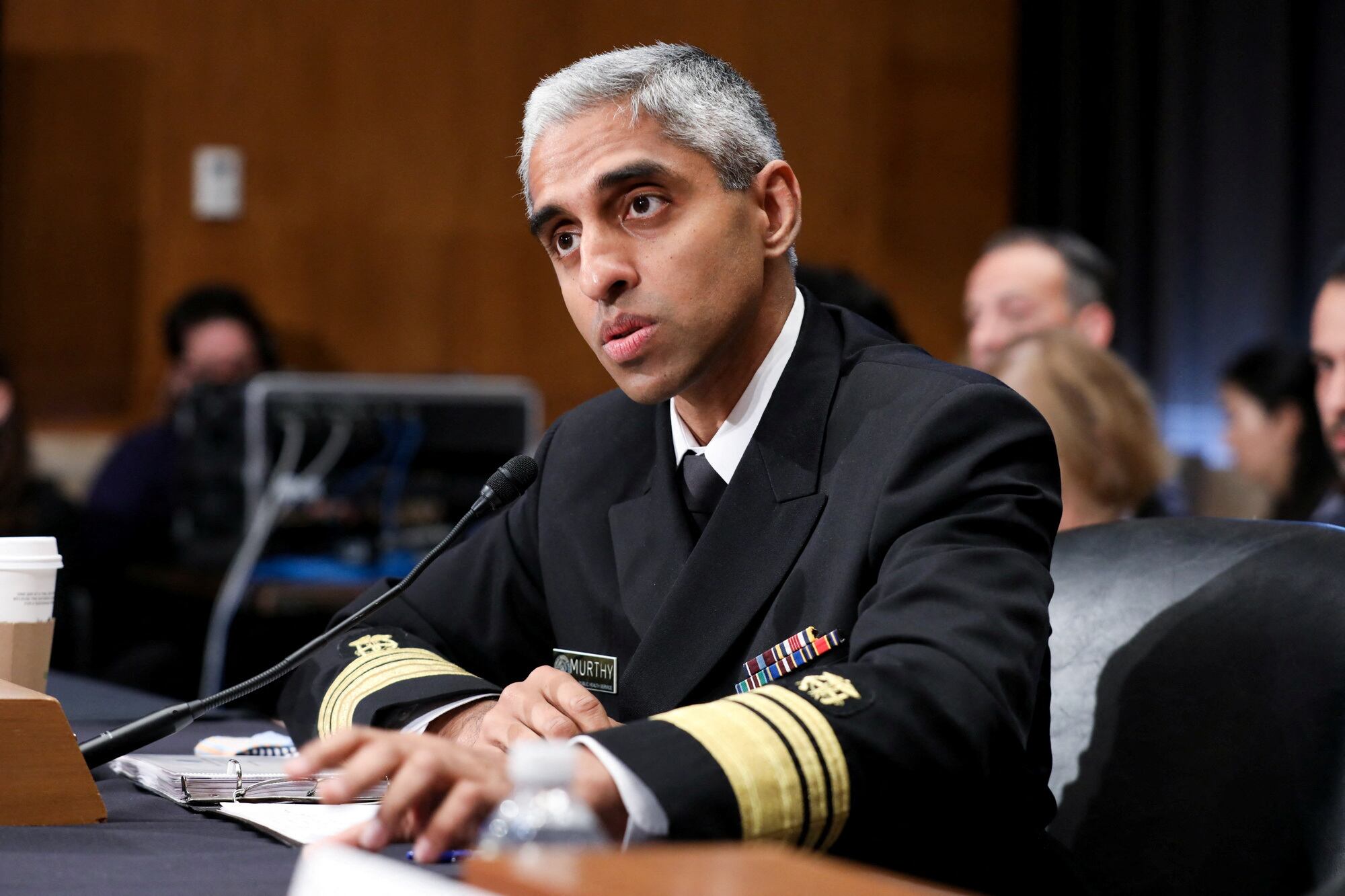 El cirujano general Vivek Murthy (REUTERS/Amanda Andrade-Rhoades/Archivo)