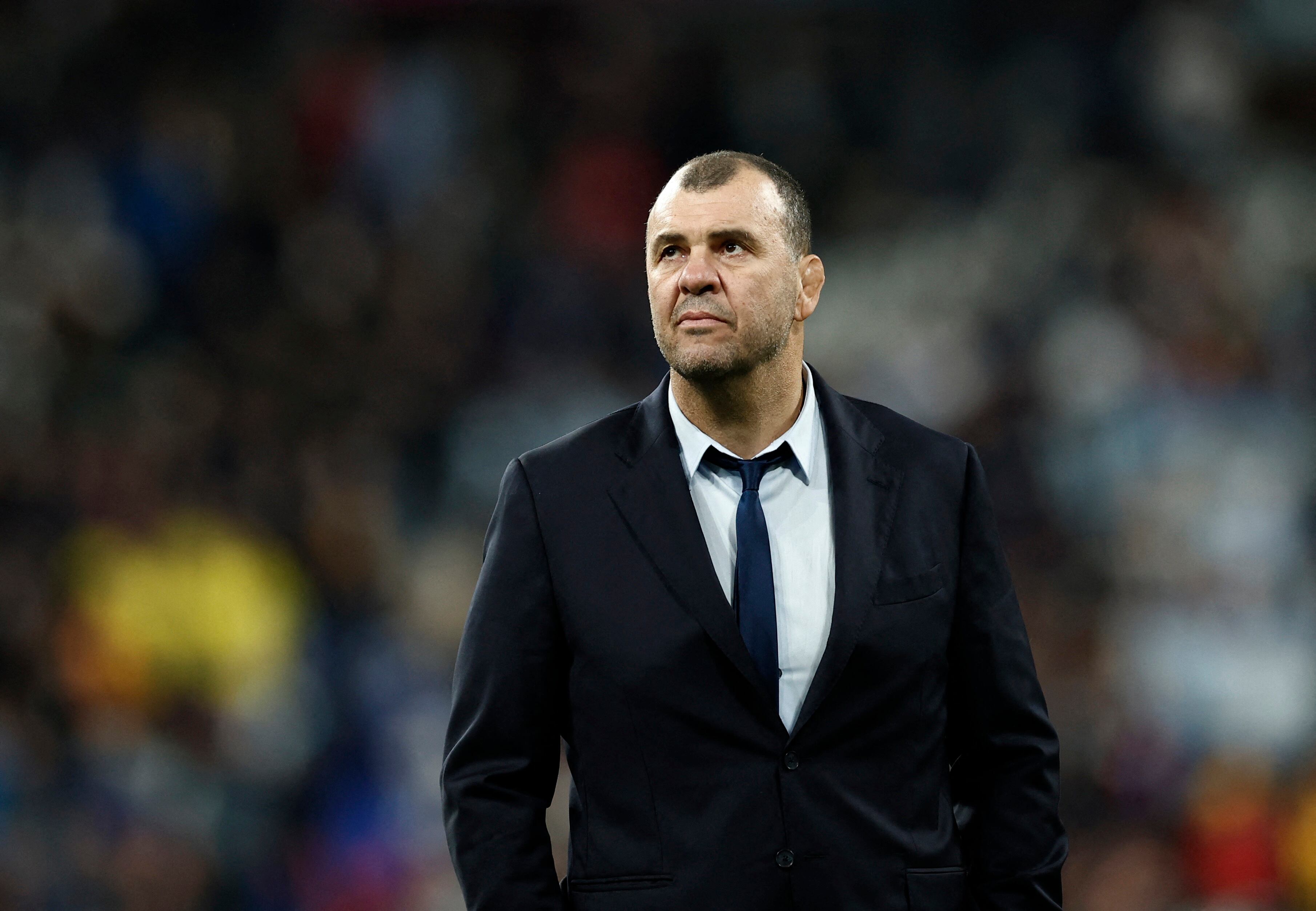 El australiano Michael Cheika (Foto Reuters/Benoit Tessier)