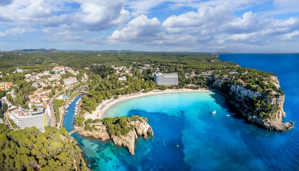 Cala Galdana, en Menorca (Shutterstock).