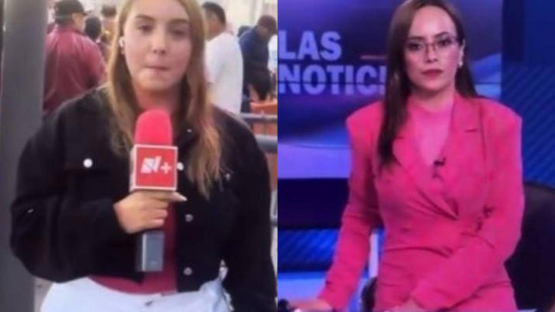 El incómodo momento quedó registrado por los televidentes de la cadena de noticias.