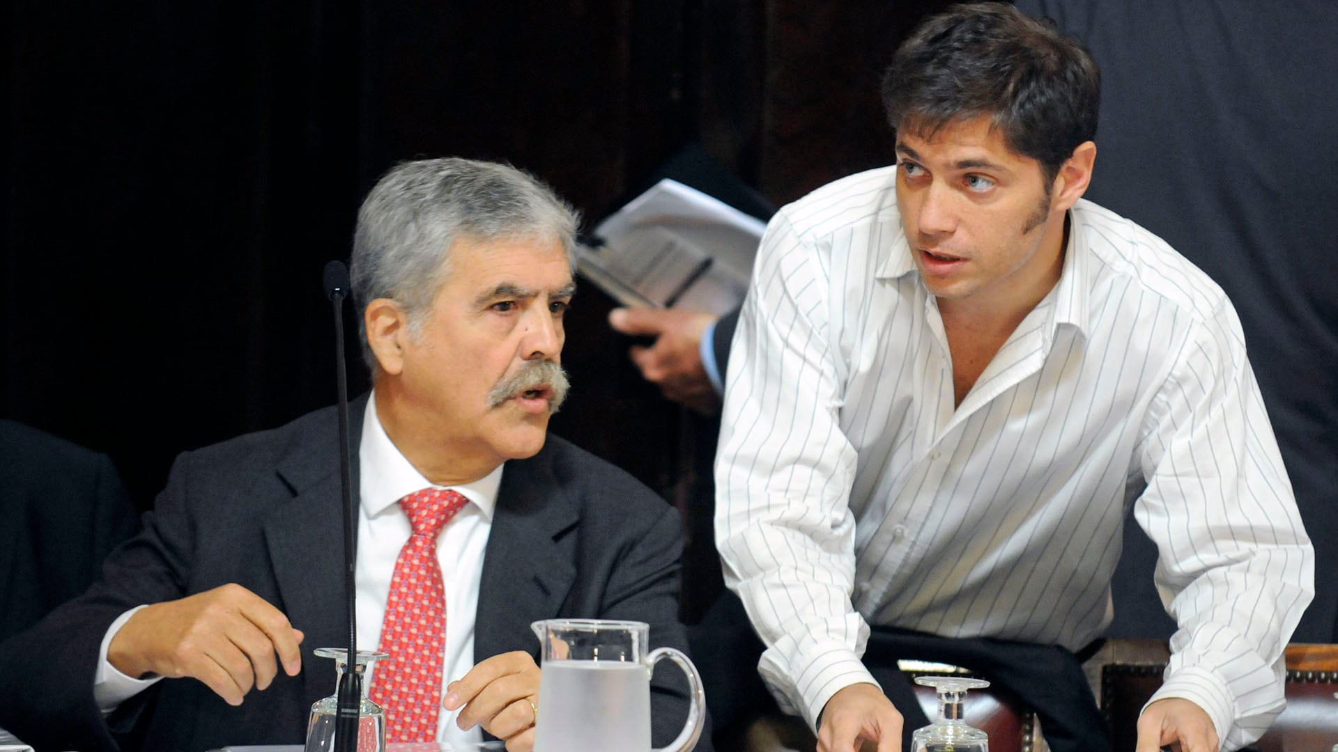 Kicillof y, en menor medida, Julio De Vido, se encargaron de la expropiación de YPF
( NA: Hugo Villalobos)