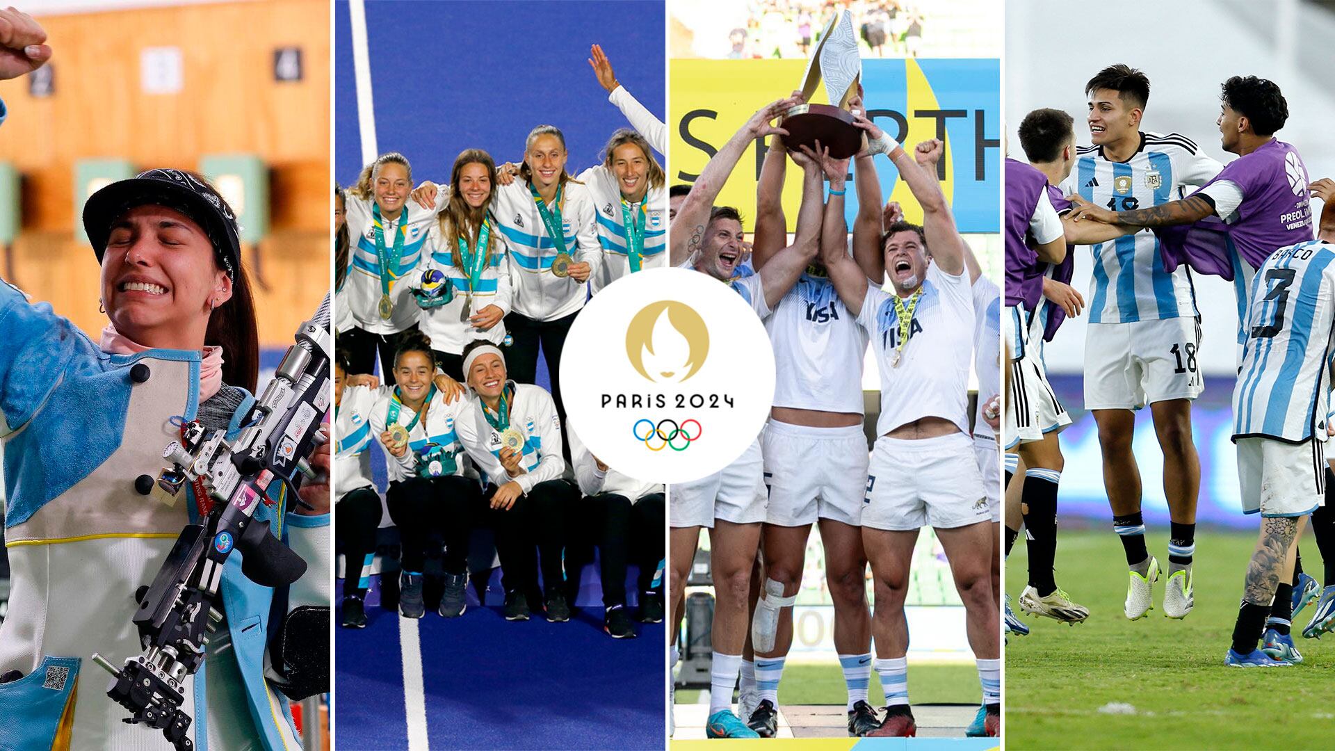 Los clasificados del deporte argentino para París 2024