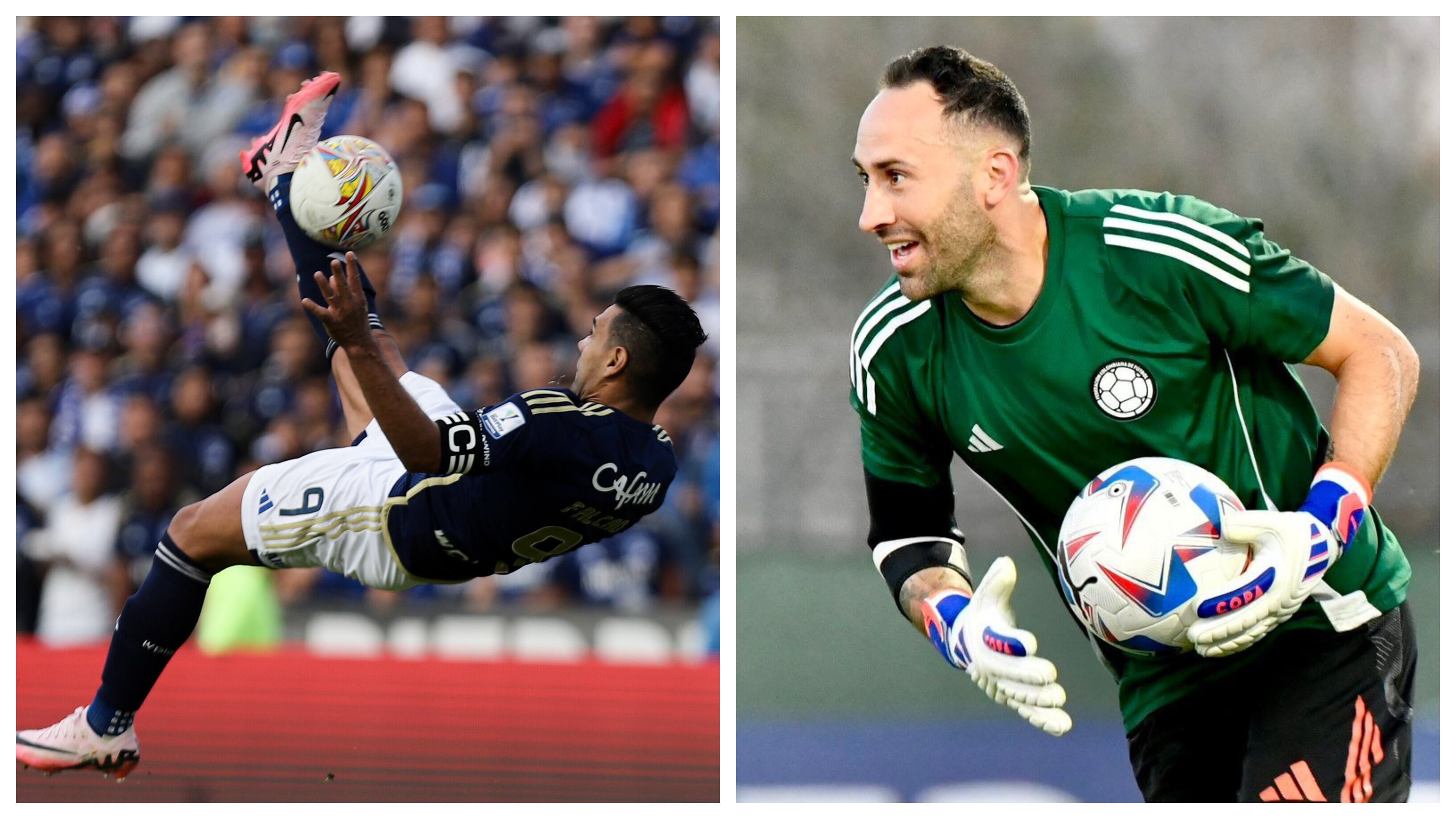 Falcao García y David Ospina