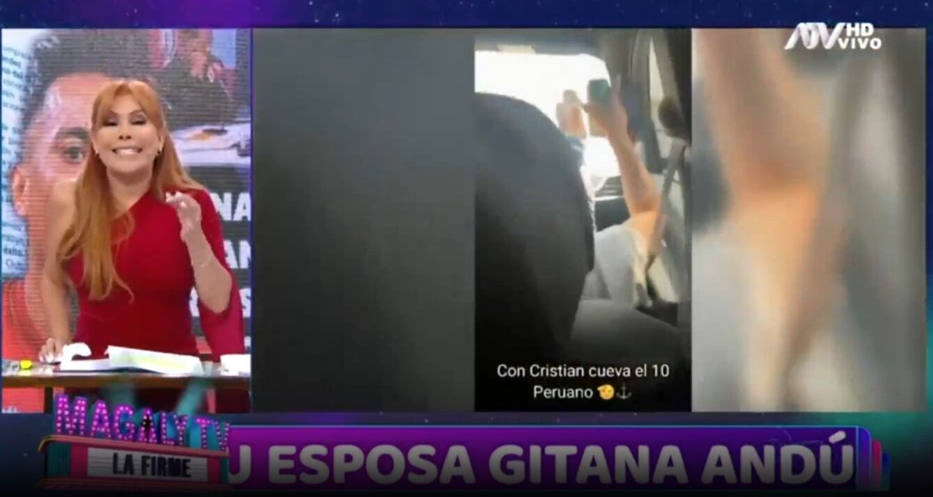 Magaly Medina critica duramente a Christian Cueva sobre posible fichaje por la UCV. (Captura: Magaly TV La Firme)