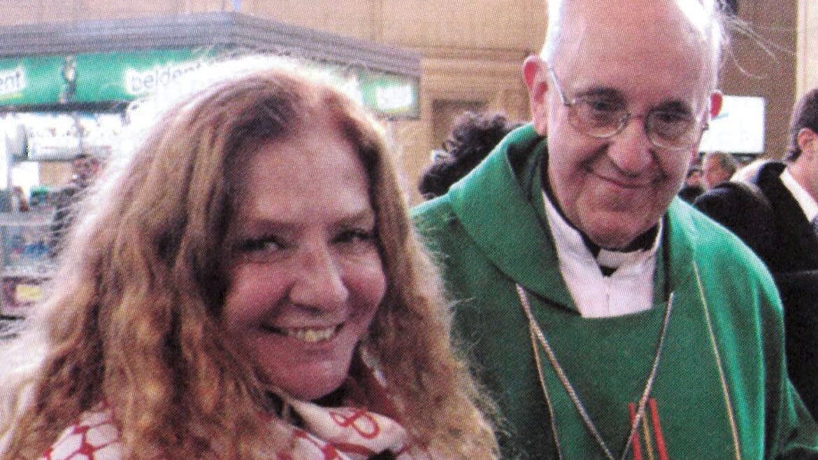 Alicia Barrios lleva una relación de amistad de hace 20 años con el papa Francisco