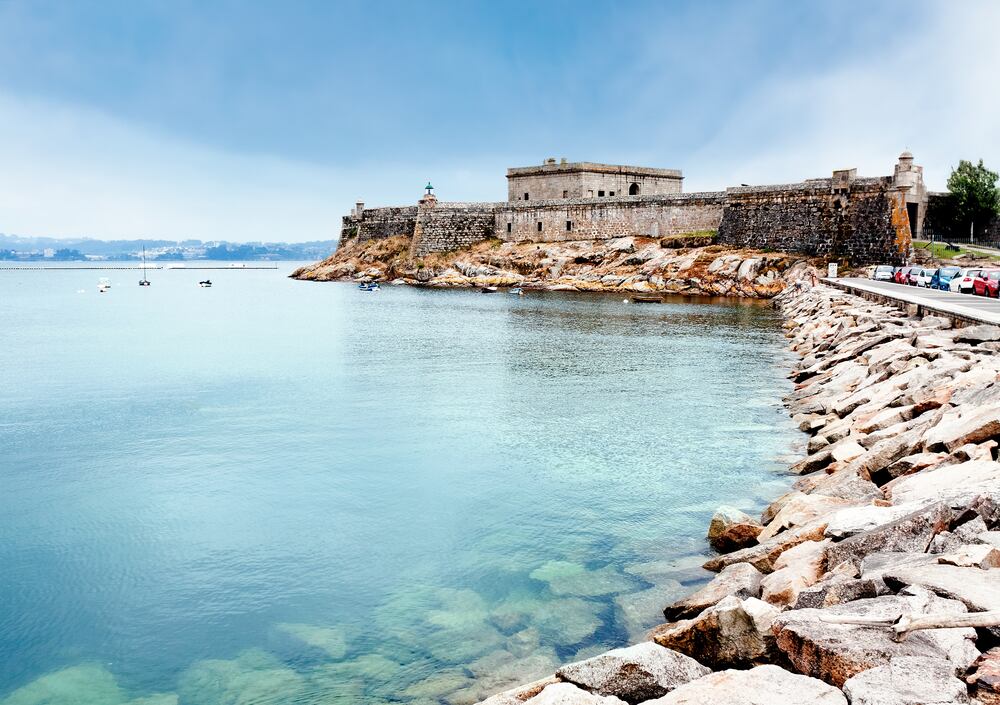 Castillo de San Antón, en A Coruña (Shutterstock).