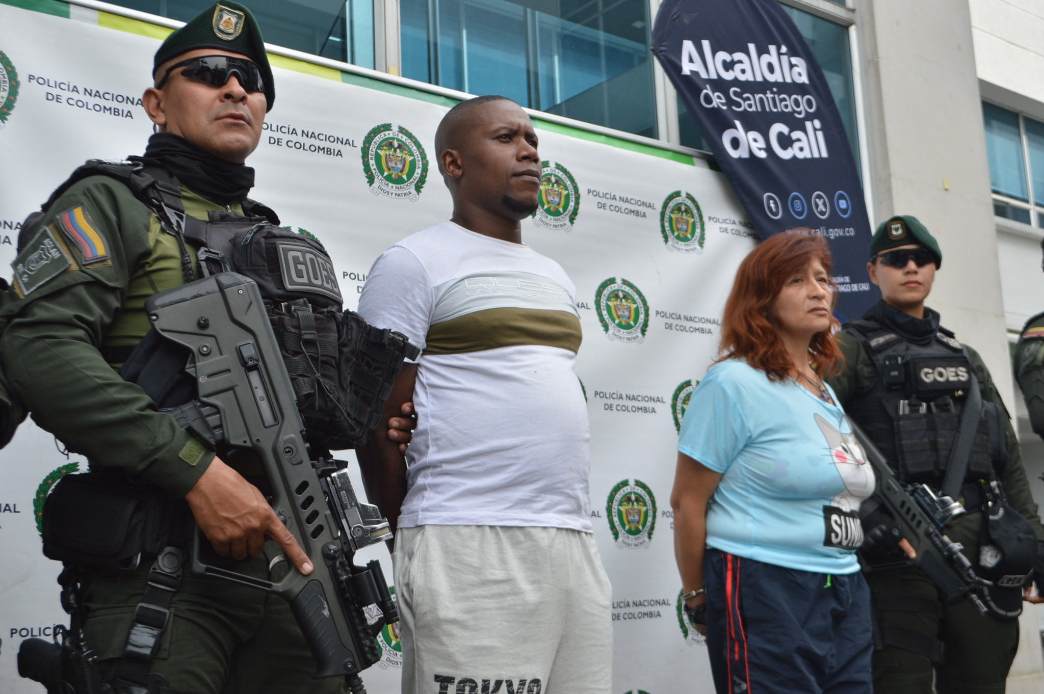 El hoy capturado también se hacía cargo de coordinar la difusión ilegal alusiva a las estructuras - crédito @SeguridadCali/X