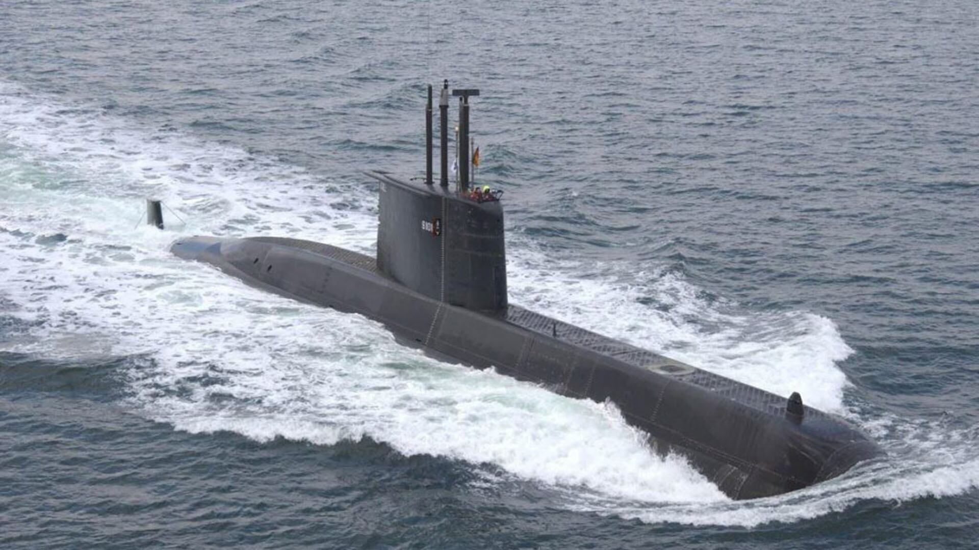 Un submarino de clase 209